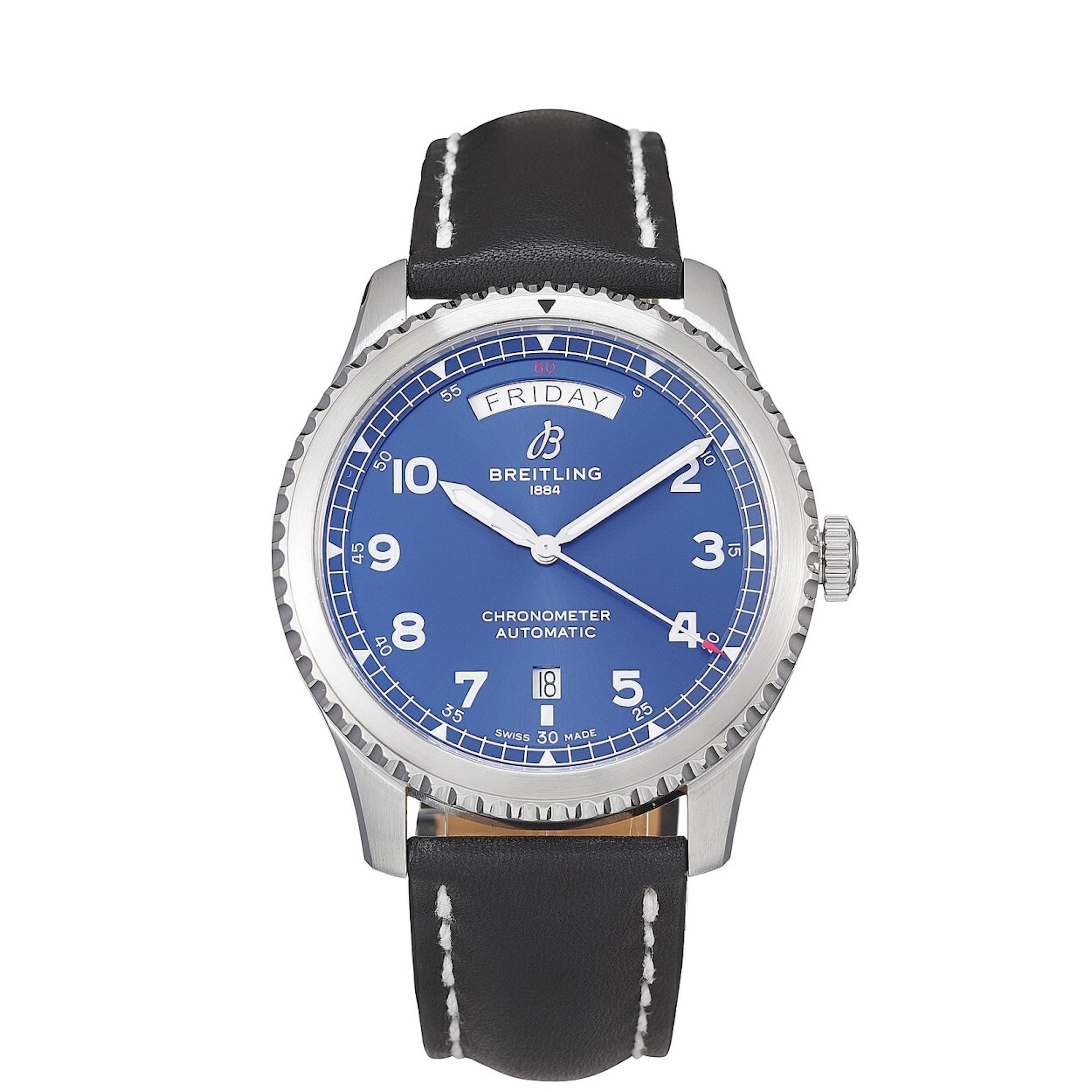 Breitling Aviator 8 Automatic Day Date 41 A45330101C1X4 A45330101C1X4