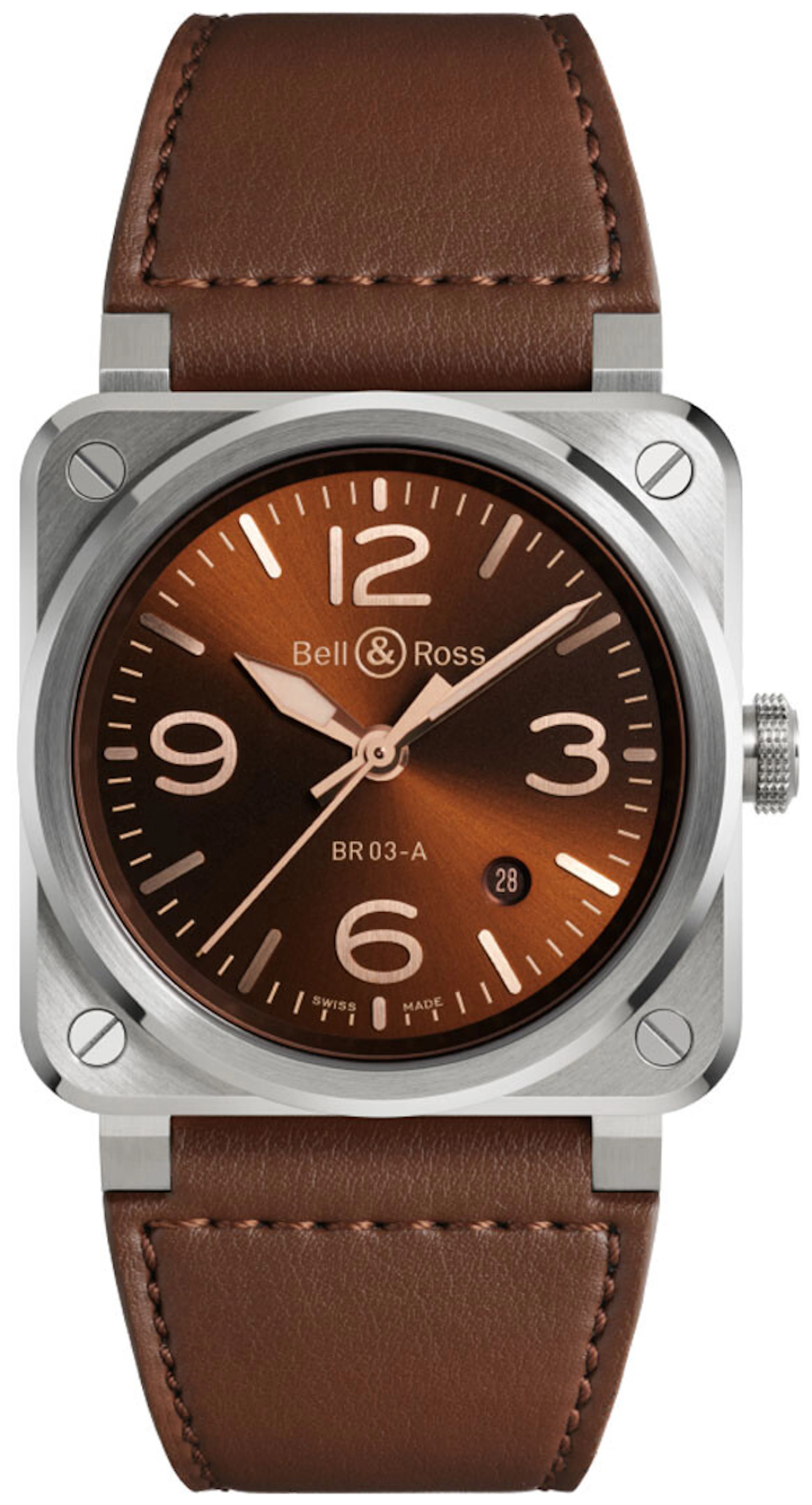 Bell & Ross BR 03 Golden Heritage BR03A-GH-ST/SCA BR03A-GH-ST/SCA