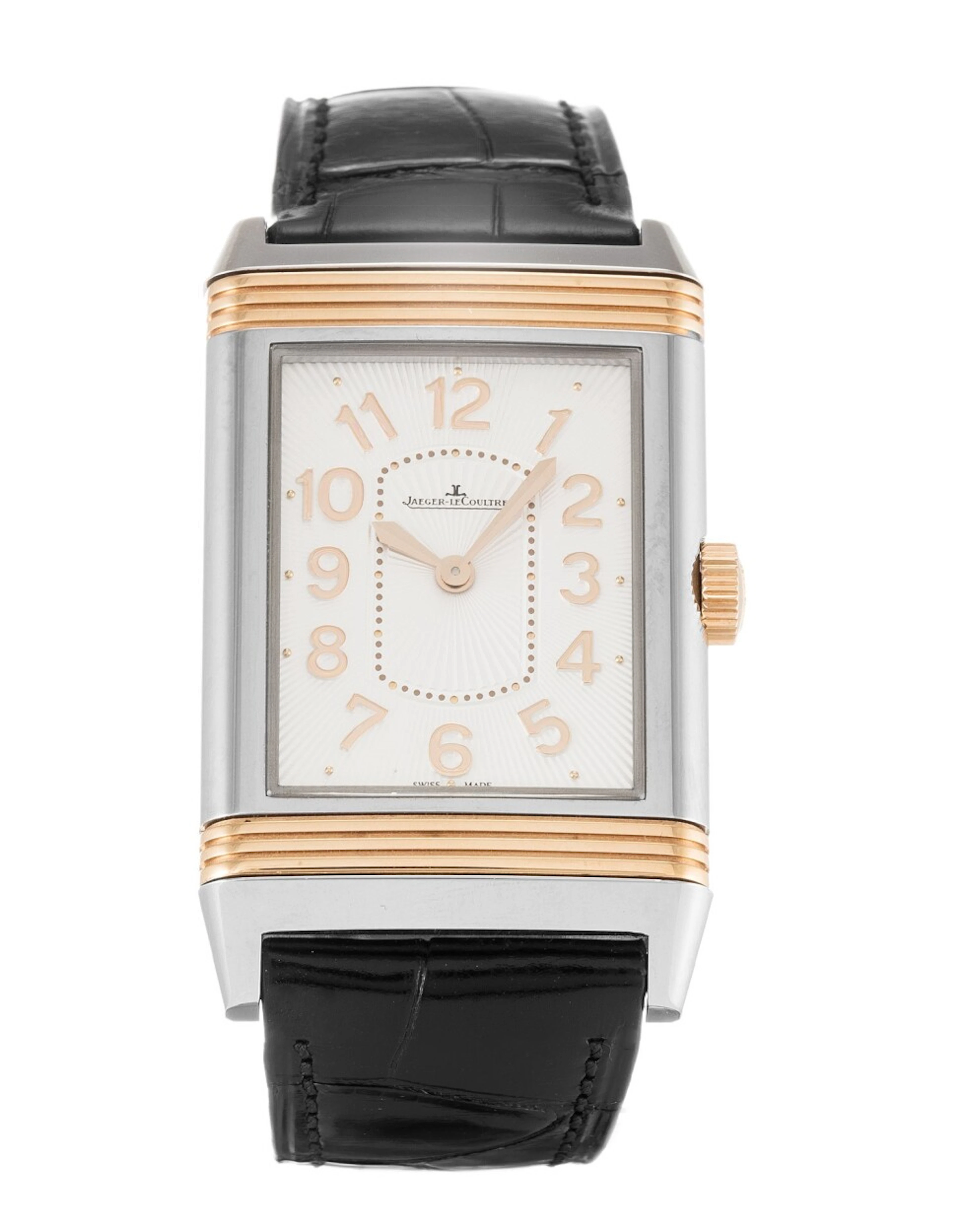 Jaeger LeCoultre Grande Reverso Lady Ultra Thin 18-carat Pink Gold/Stainless