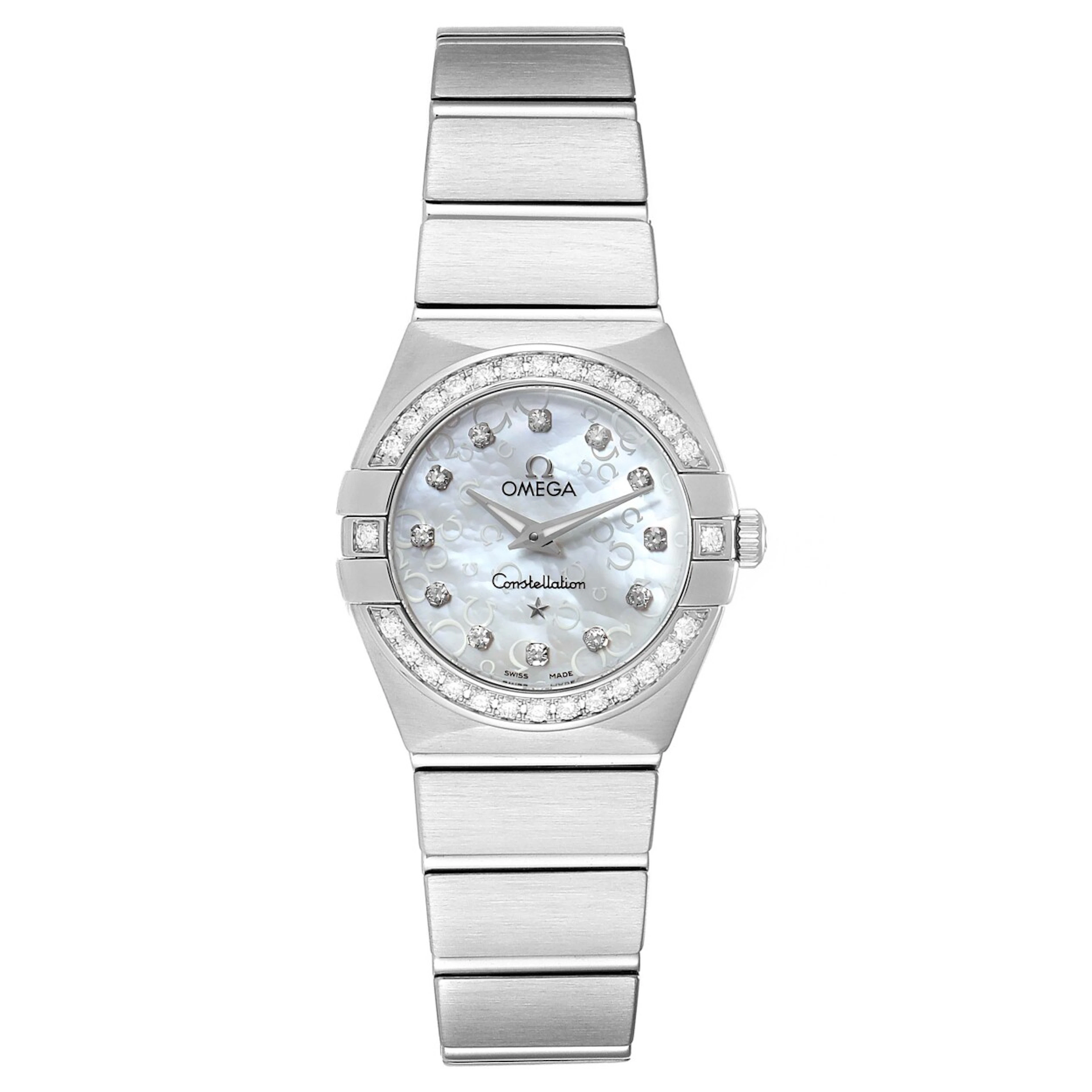 Omega Constellation Brushed Quartz 123.15.24.60.52.001 123.15.24.60.52.001