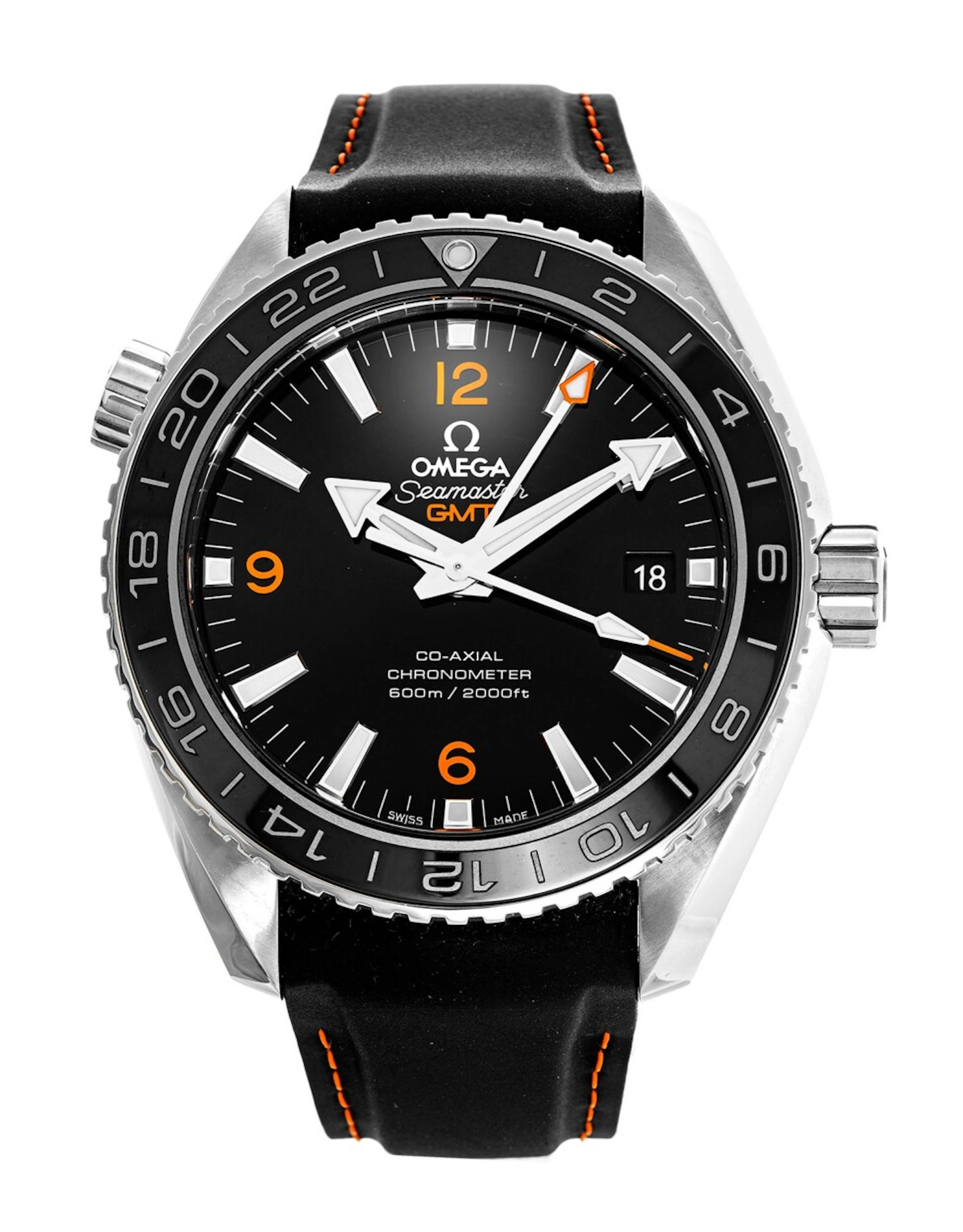 Omega Seamaster Planet Ocean 600m Co-Axial GMT 43.5mm 232.32.44.22.01.002