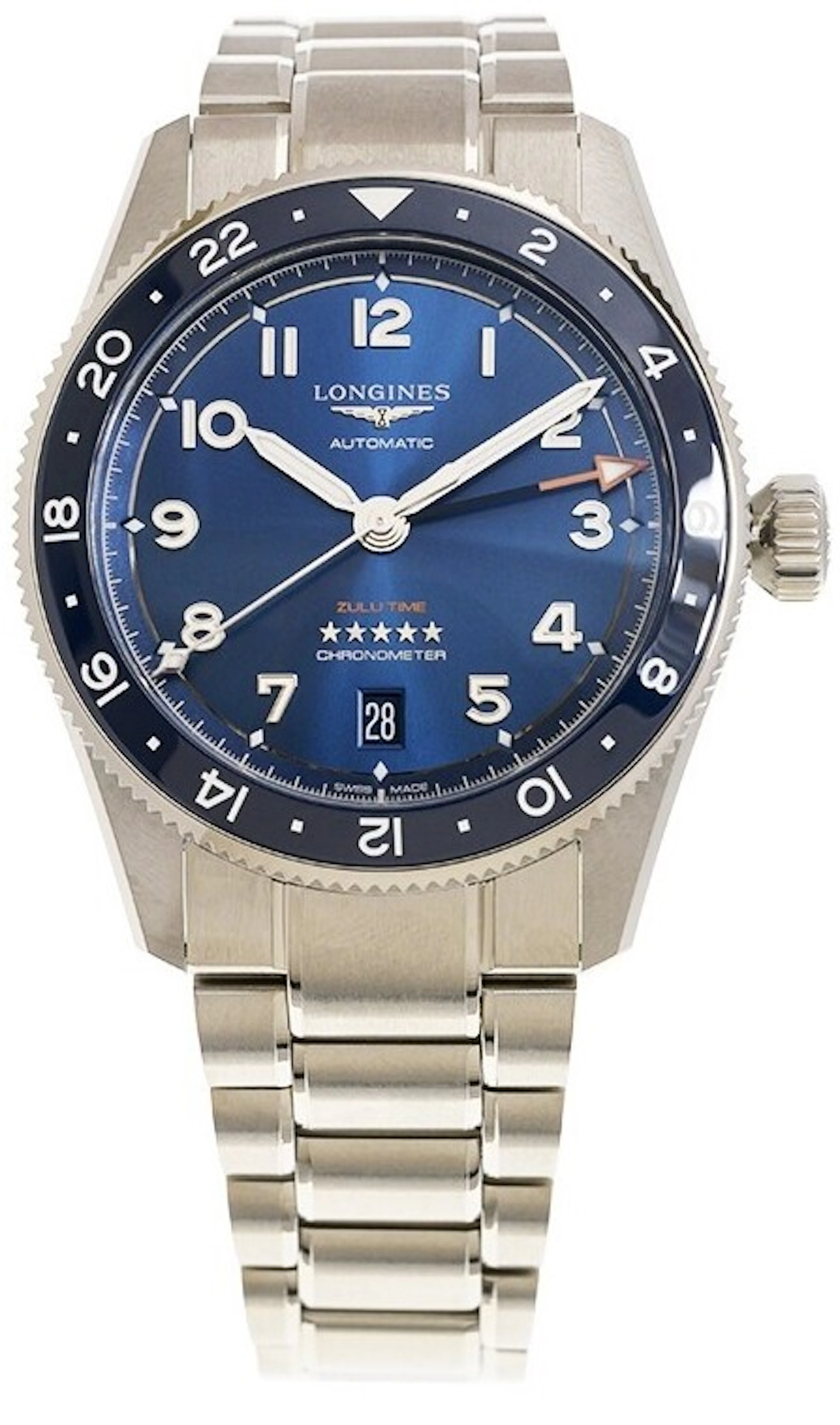 Longines Spirit Zulu Time L3.802.4.93.6 L3.802.4.93.6