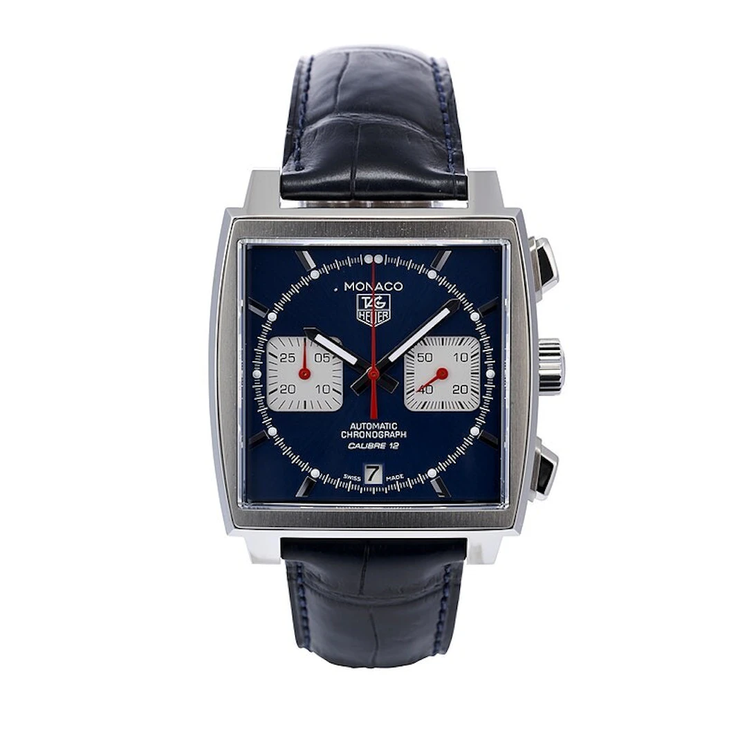 TAG Heuer Monaco Calibre 12 Automatic Chronograph Steve McQeen CAW2111.FC6183
