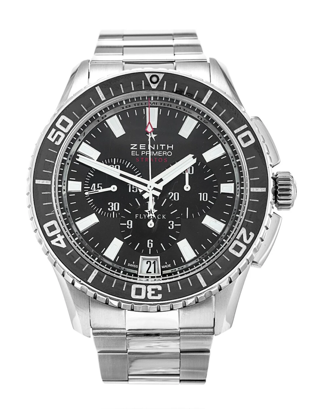 Zenith El Primero Stratos Flyback 03.2060.405-21.M2060 03.2060.405-21.M2060