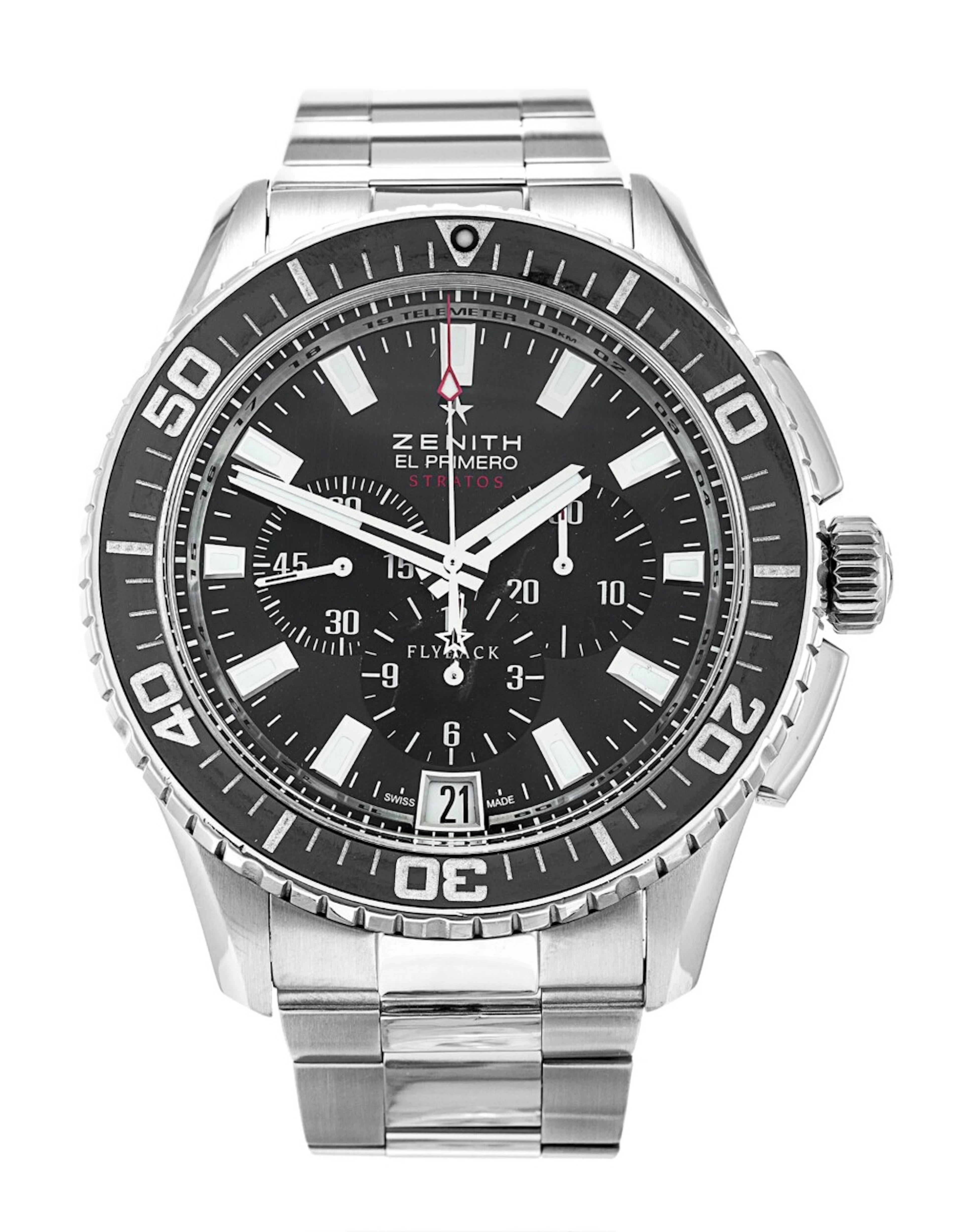 Zenith El Primero Stratos Flyback 03.2060.405-21.M2060 03.2060.405-21.M2060