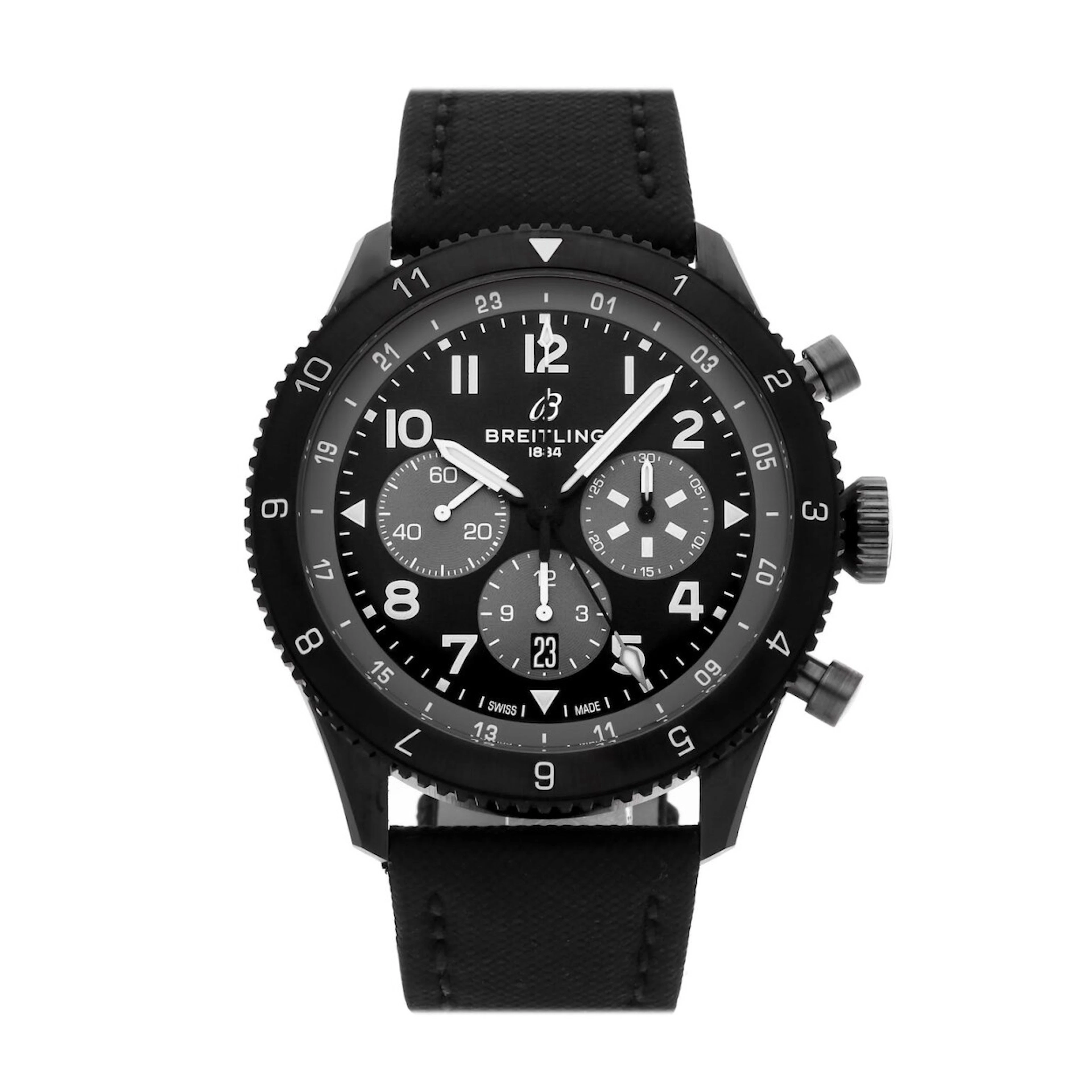 Breitling Super Avi B04 Chronograph Gmt 46 SB04451A1B1X1 SB04451A1B1X1