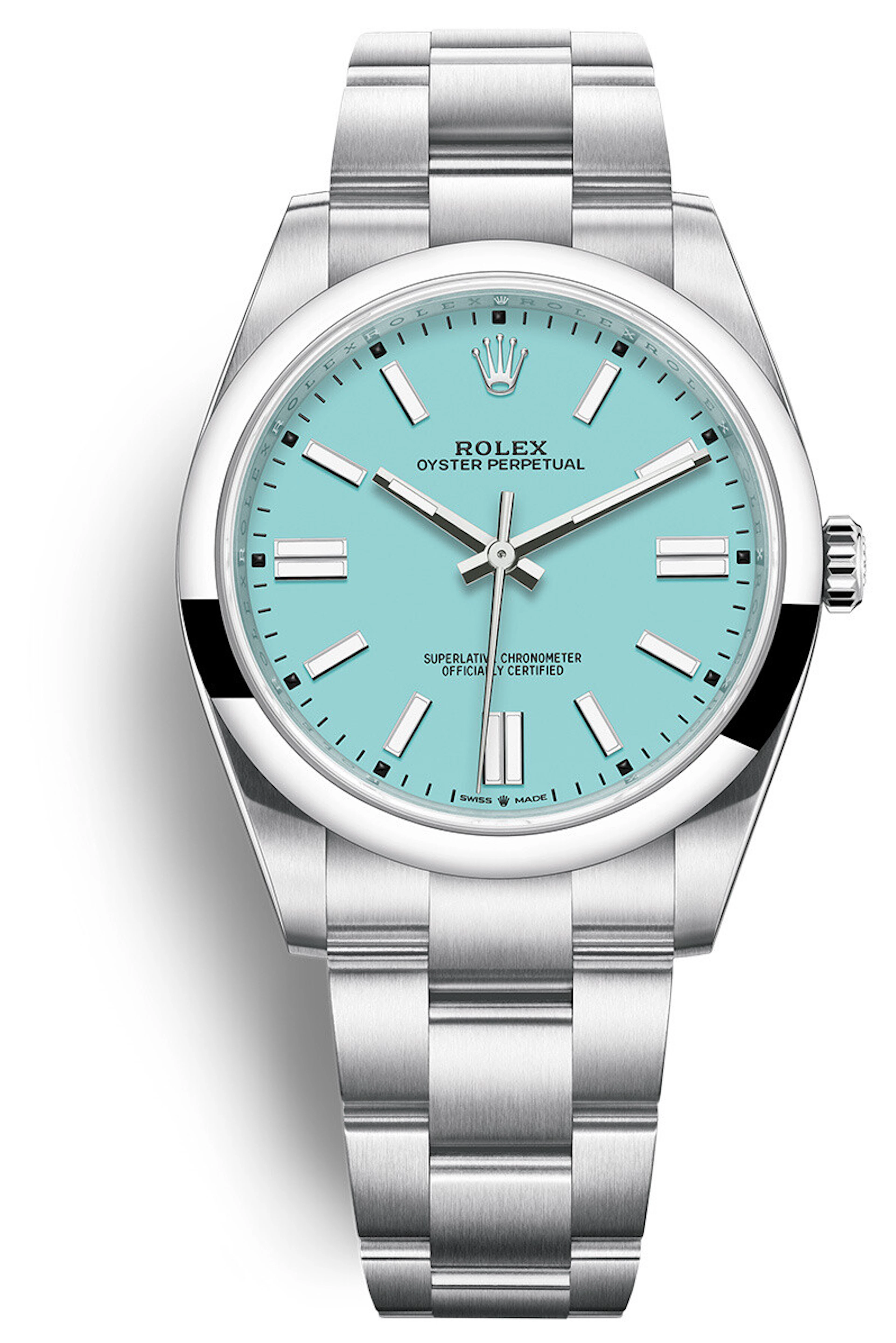 Rolex Oyster Perpetual 41 Tiffany Blue 124300-0006 124300-0006