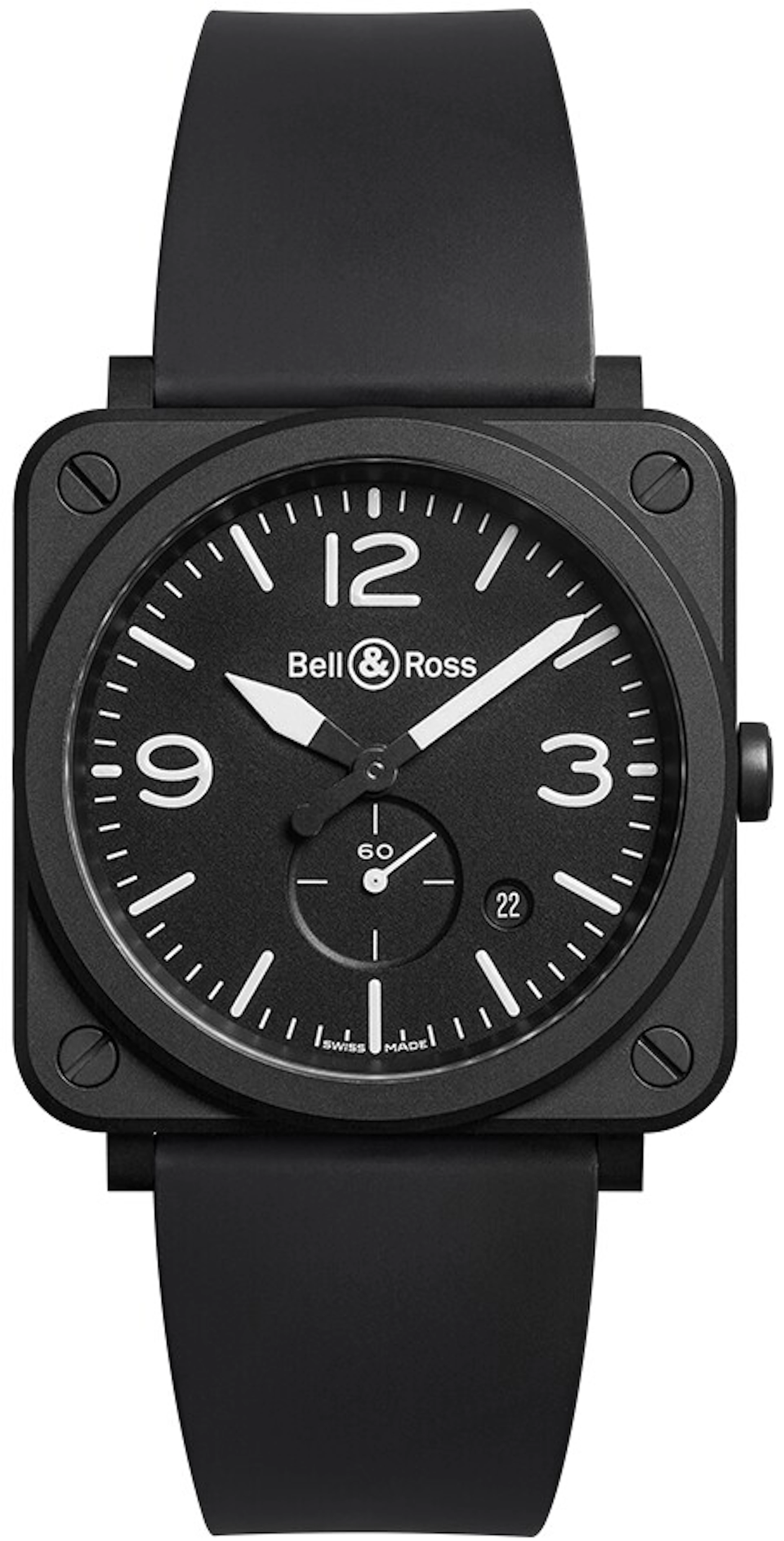 Bell & Ross BR S Quartz BRS-BL-CEM BRS-BL-CEM