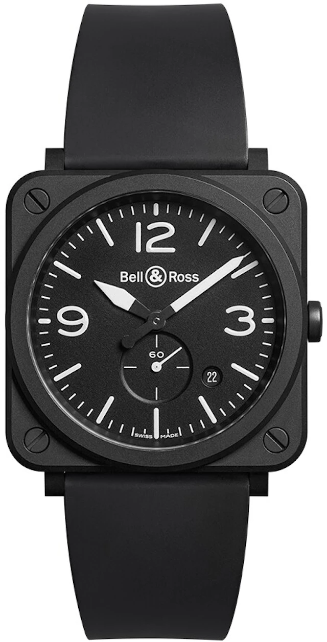 Bell & Ross BR S Quartz BRS-BL-CEM BRS-BL-CEM