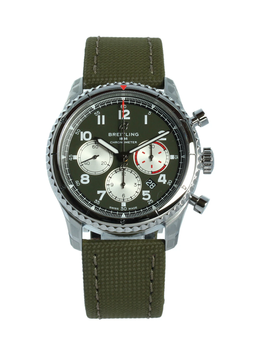 Breitling Aviator 8 B01 Chronograph 43 AB01192A1L1X2 AB01192A1L1X2