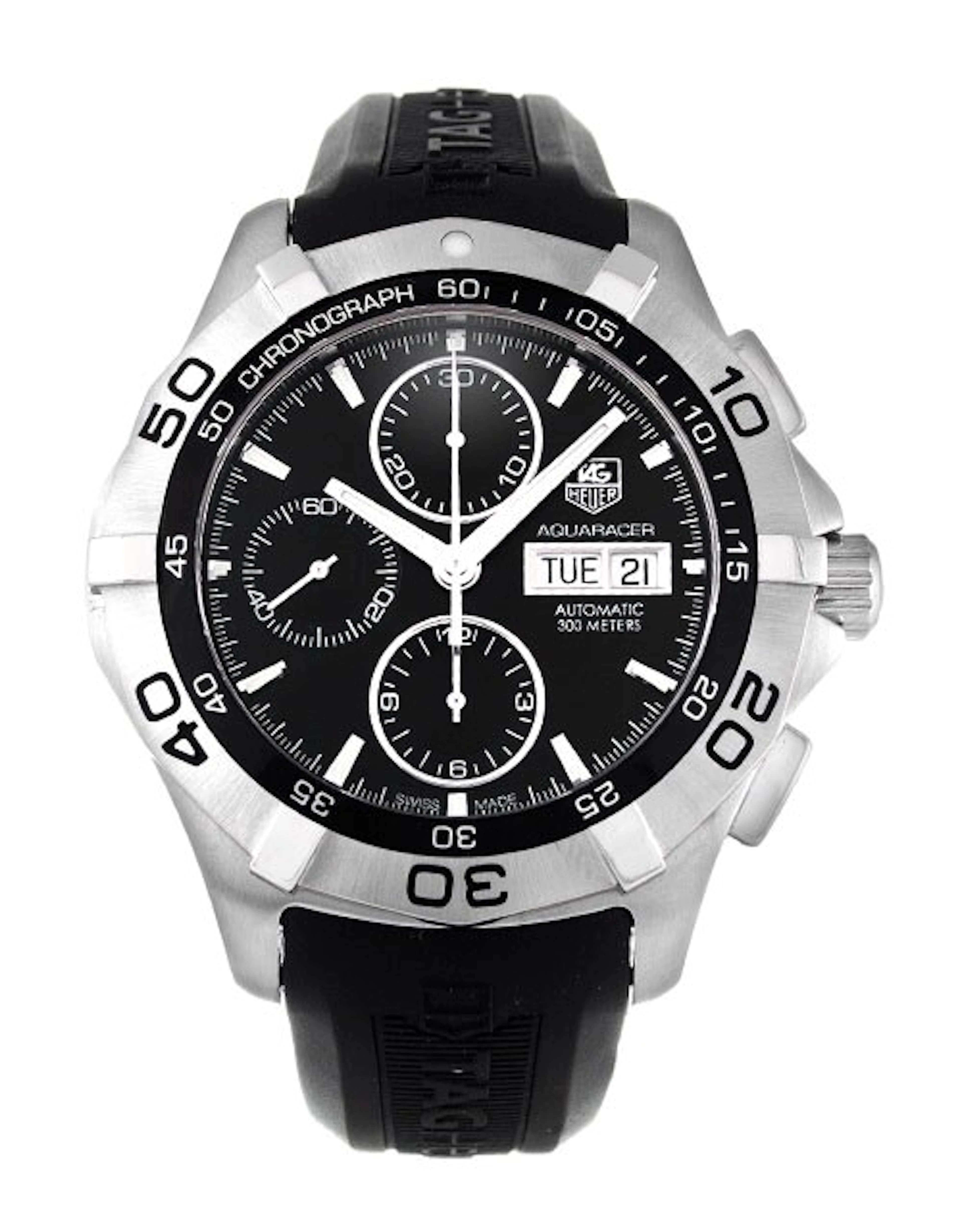 TAG Heuer Aquaracer Calibre 16 Day Date Automatic Chronograph CAF2010.FT8011