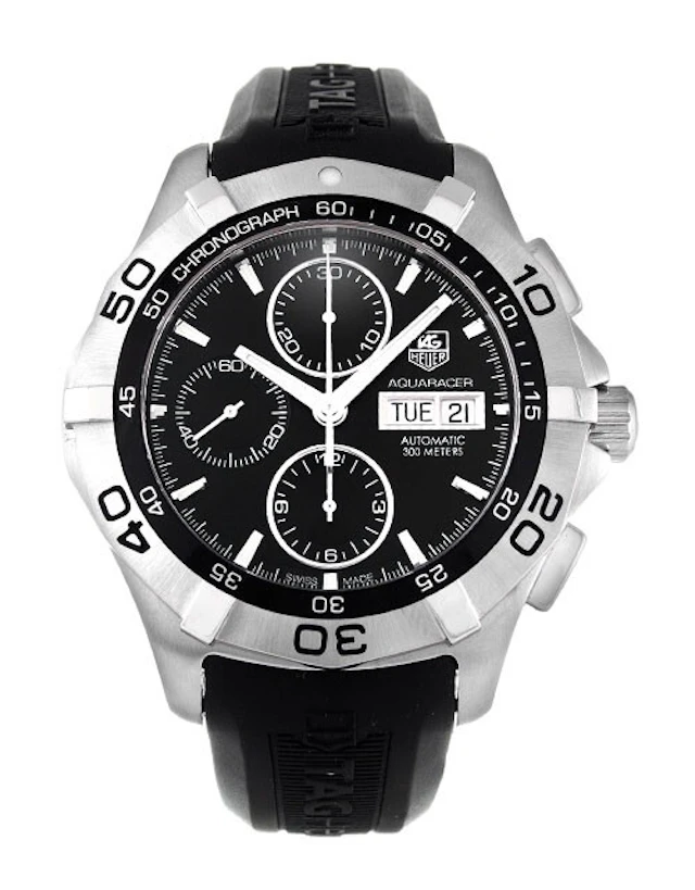 TAG Heuer Aquaracer Calibre 16 Day Date Automatic Chronograph CAF2010.FT8011