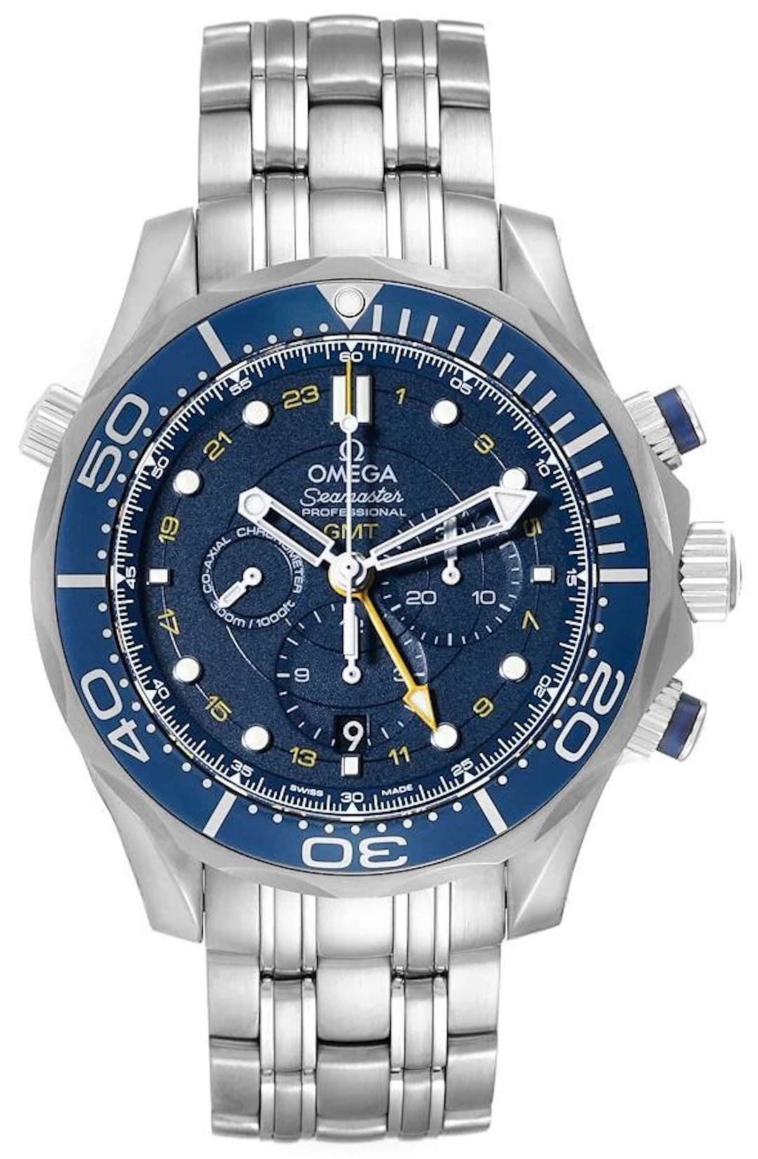 Omega Seamaster Diver 300m Co-Axial GMT Chronograph 44mm 212.30.44.52.03.001