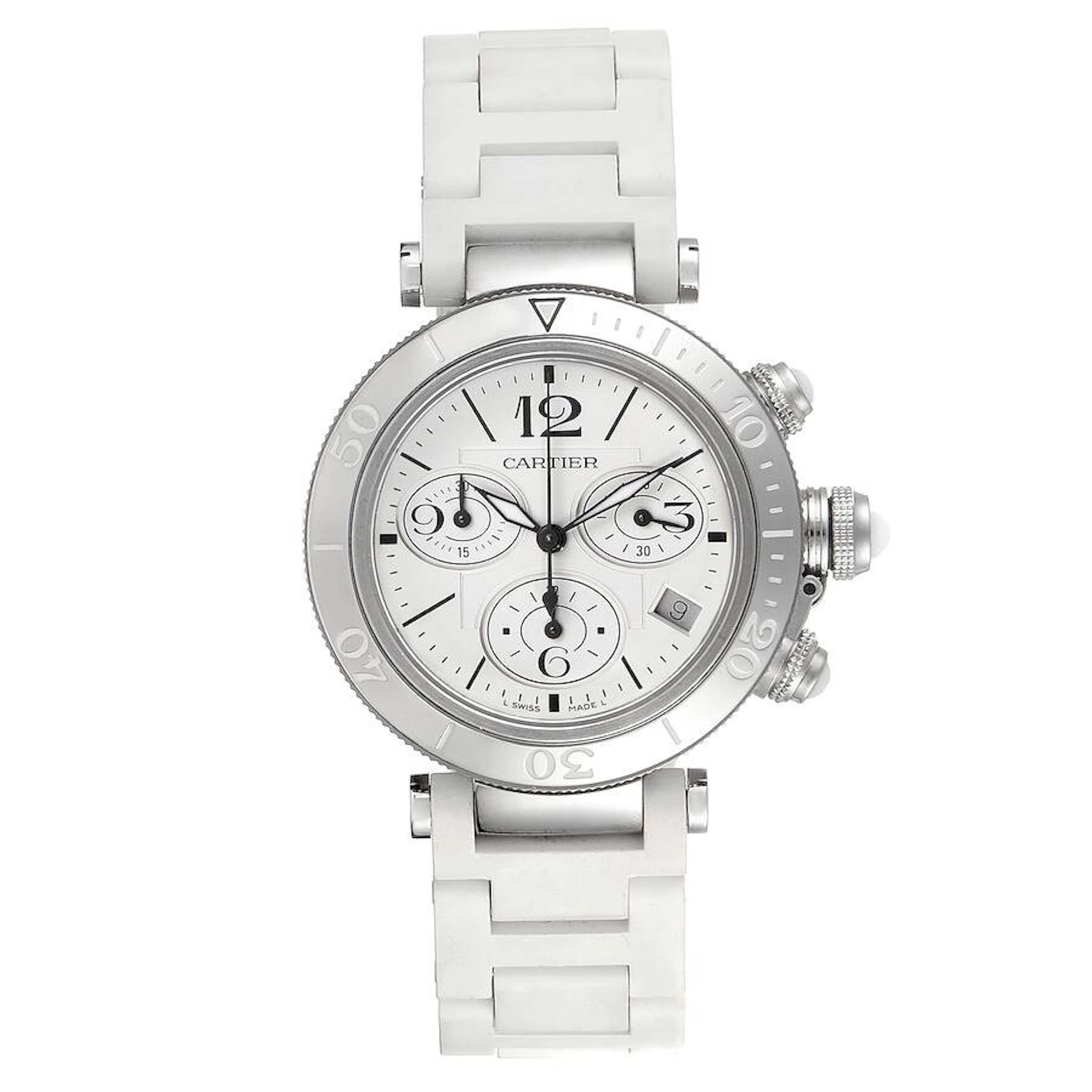 Cartier Pasha Seatimer Lady Chronograph W3140005 W3140005