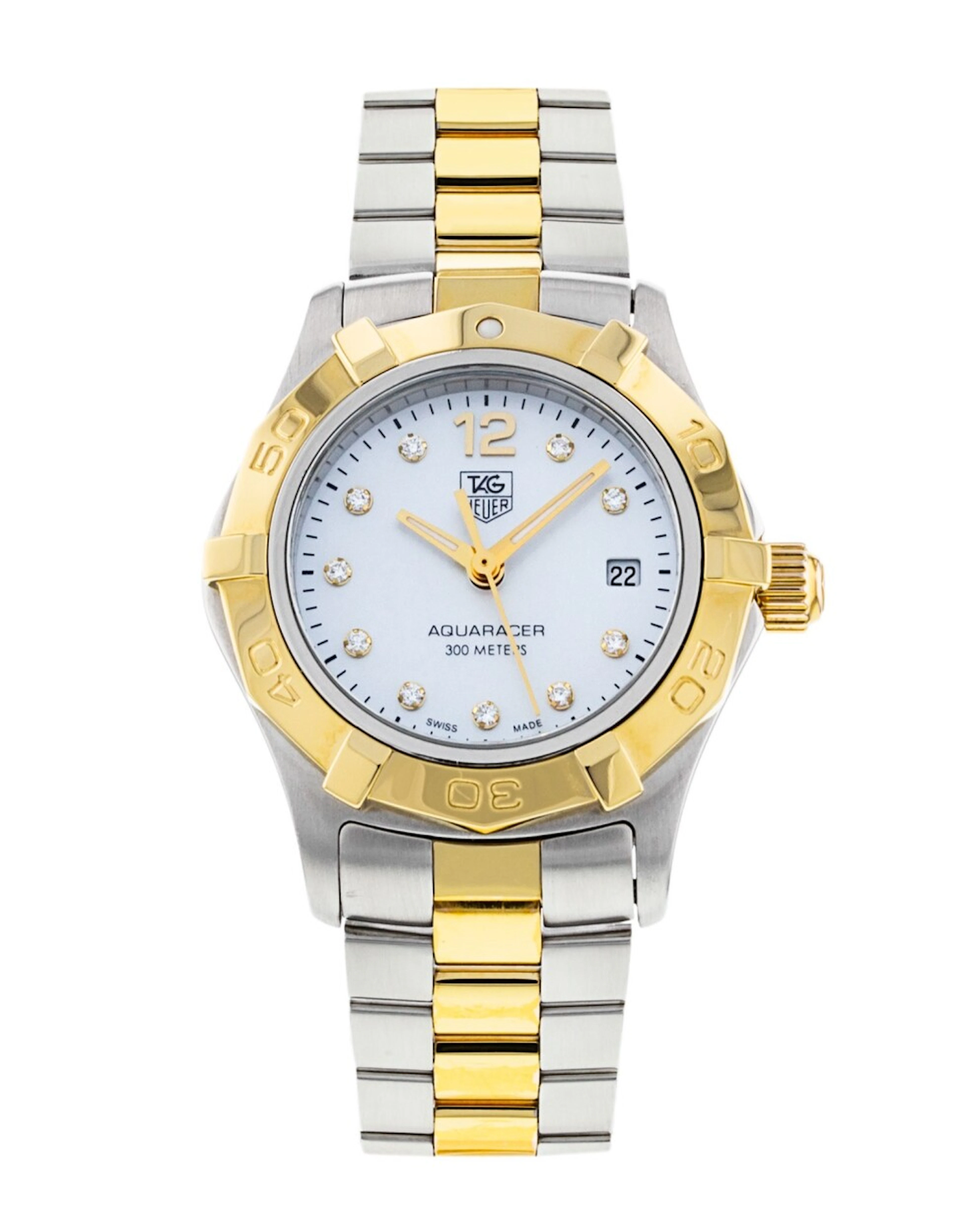 TAG Heuer Aquaracer 27 mm Diamond Dial WAF1425.BB0825 WAF1425.BB0825