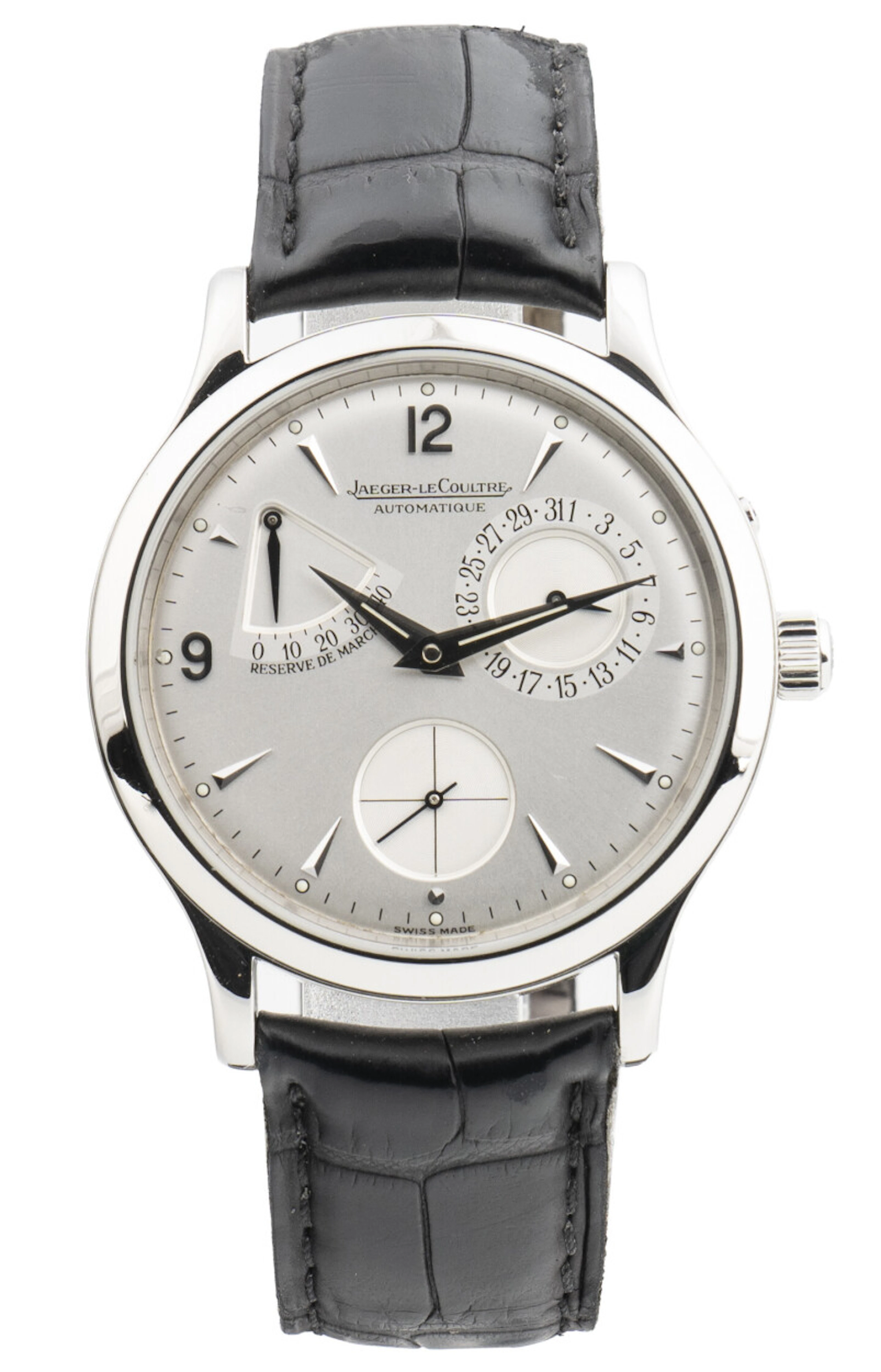 Jaeger LeCoultre Master Ultra Thin Réserve de Marche Stainless Steel