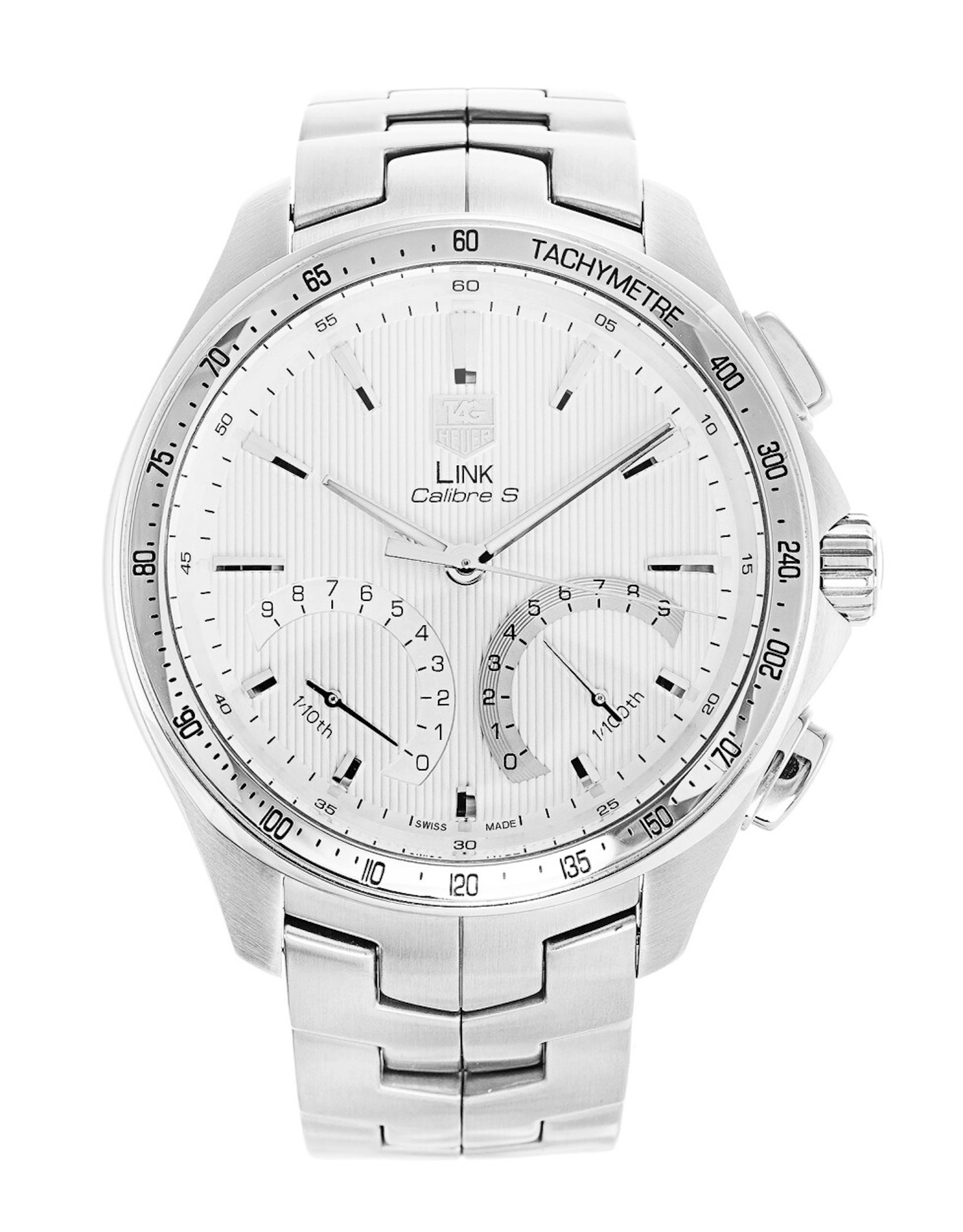 TAG Heuer Link Calibre s 1/100th Sec Electro-Mechanical Chronograph