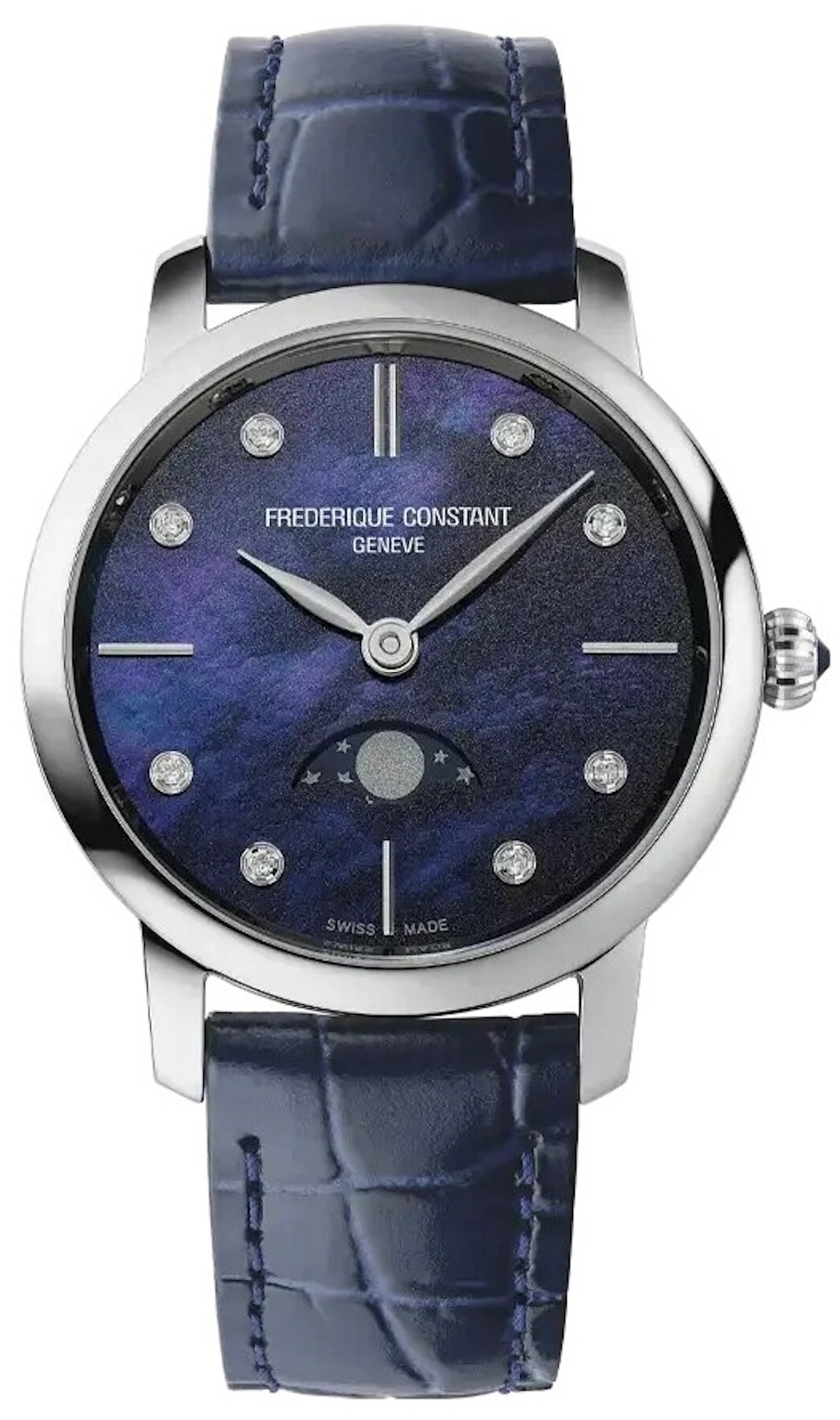 Frederique Constant Classics Slimline Ladies Moonphase FC-206MPND1S6