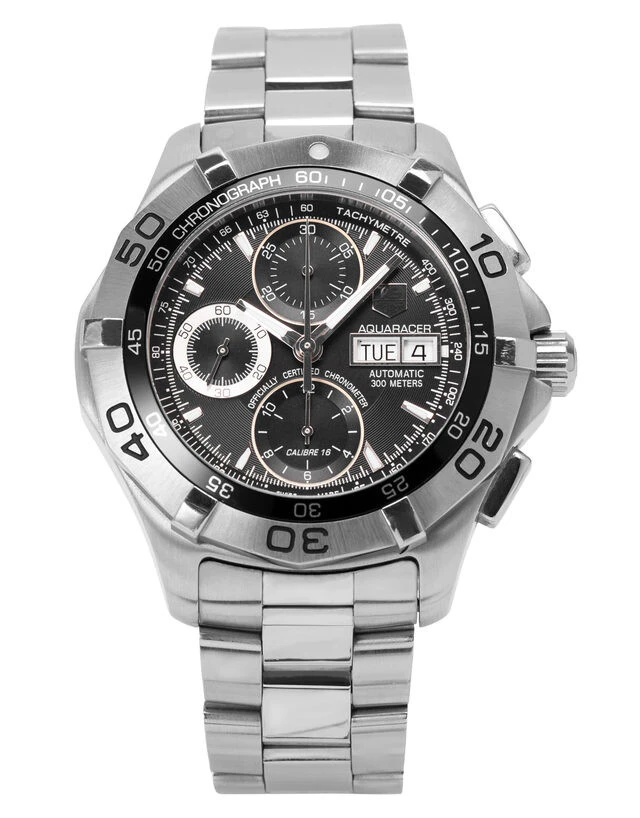 TAG Heuer Aquaracer Calibre 16 Day Date Chronometer Automatic Chronograph