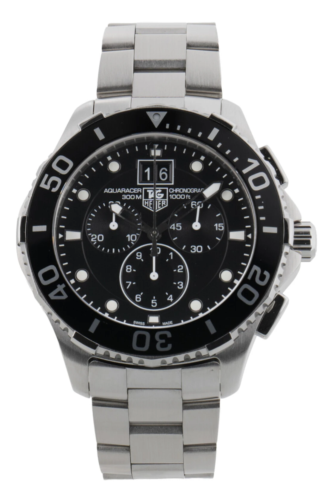 TAG Heuer Aquaracer Grande Date Chronograph CAN1010.BA0821 CAN1010.BA0821