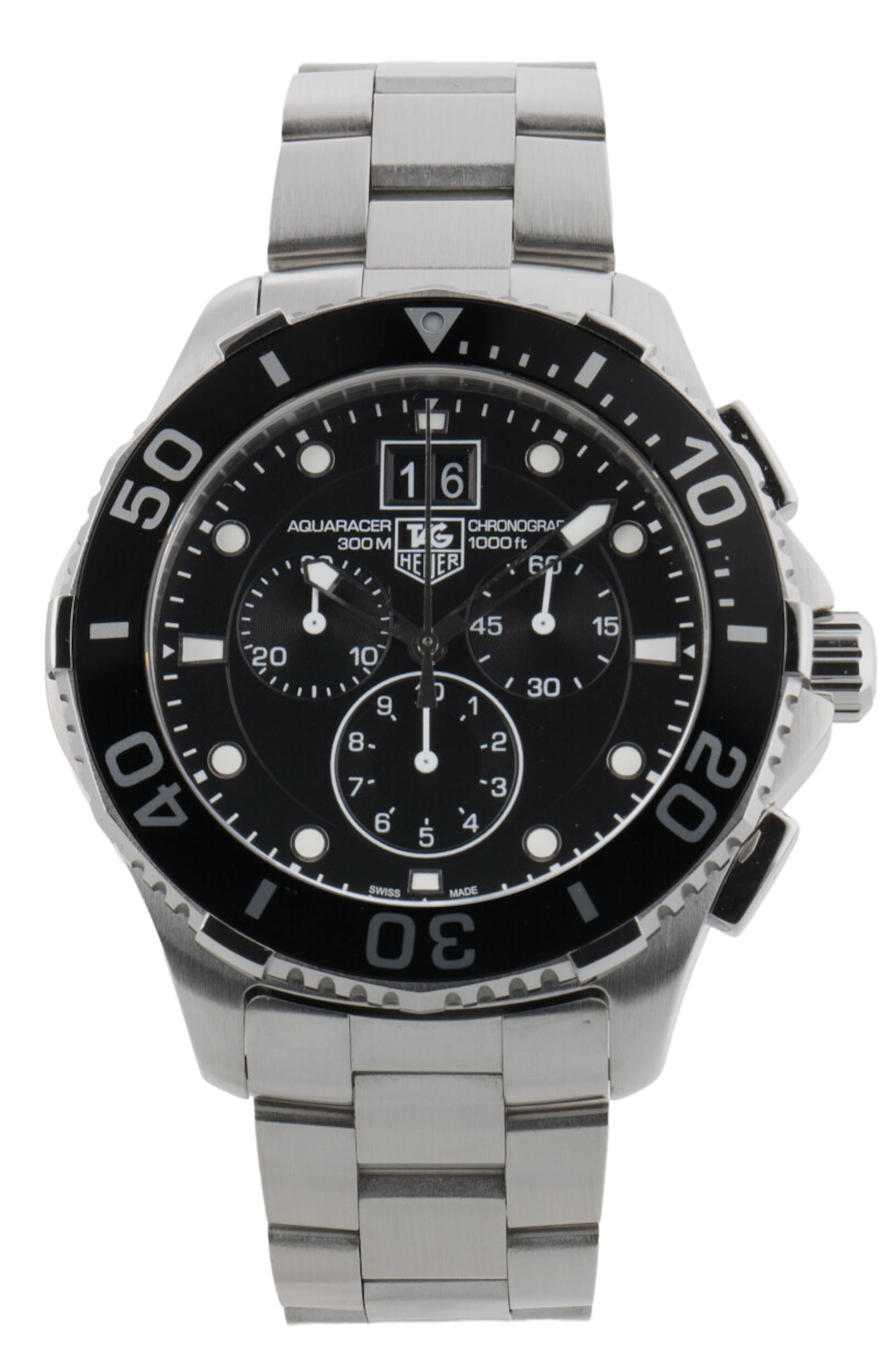 TAG Heuer Aquaracer Grande Date Chronograph CAN1010.BA0821 CAN1010.BA0821