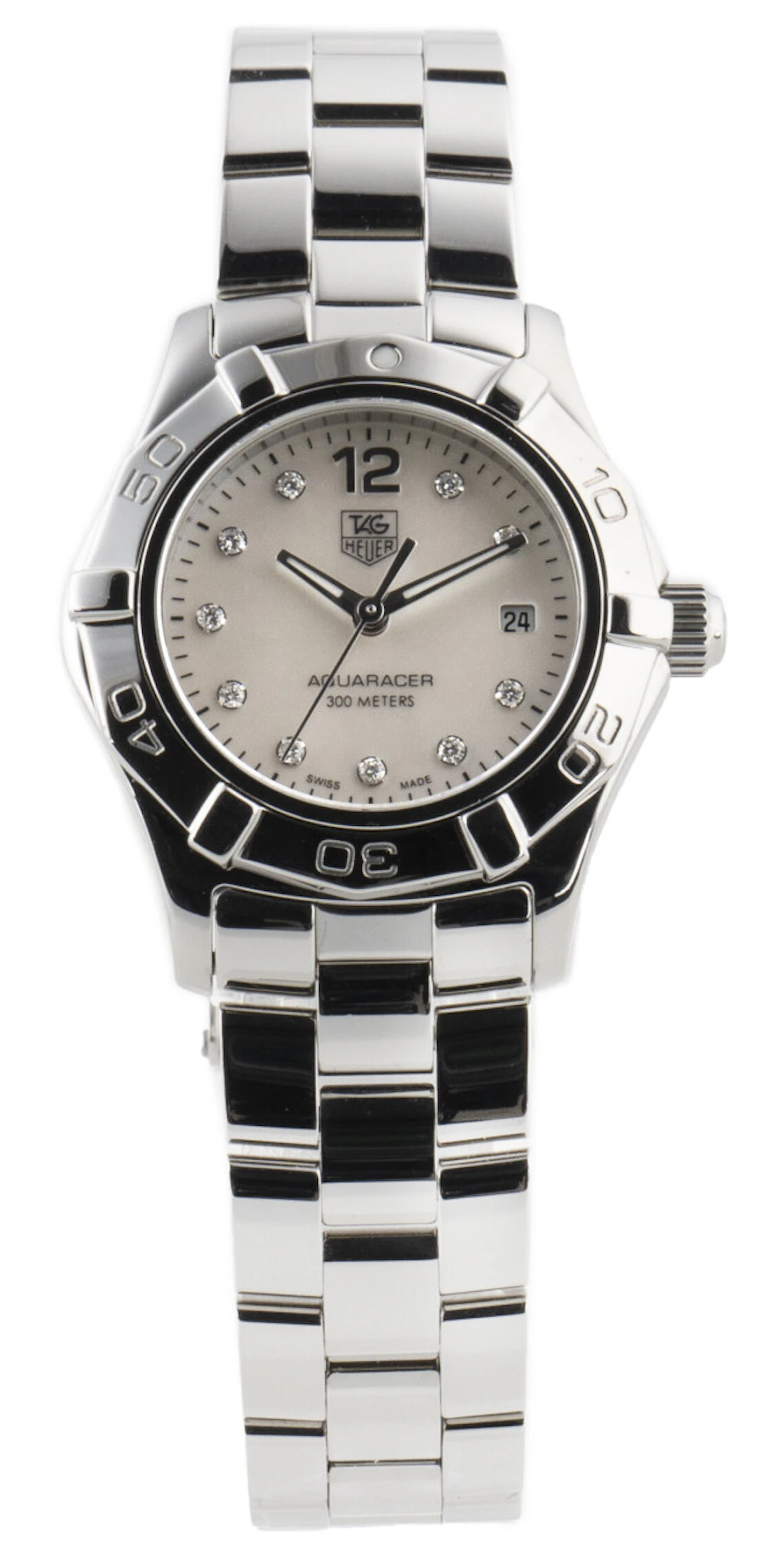 TAG Heuer Aquaracer 27 mm Diamond Dial WAF1415.BA0824 WAF1415.BA0824