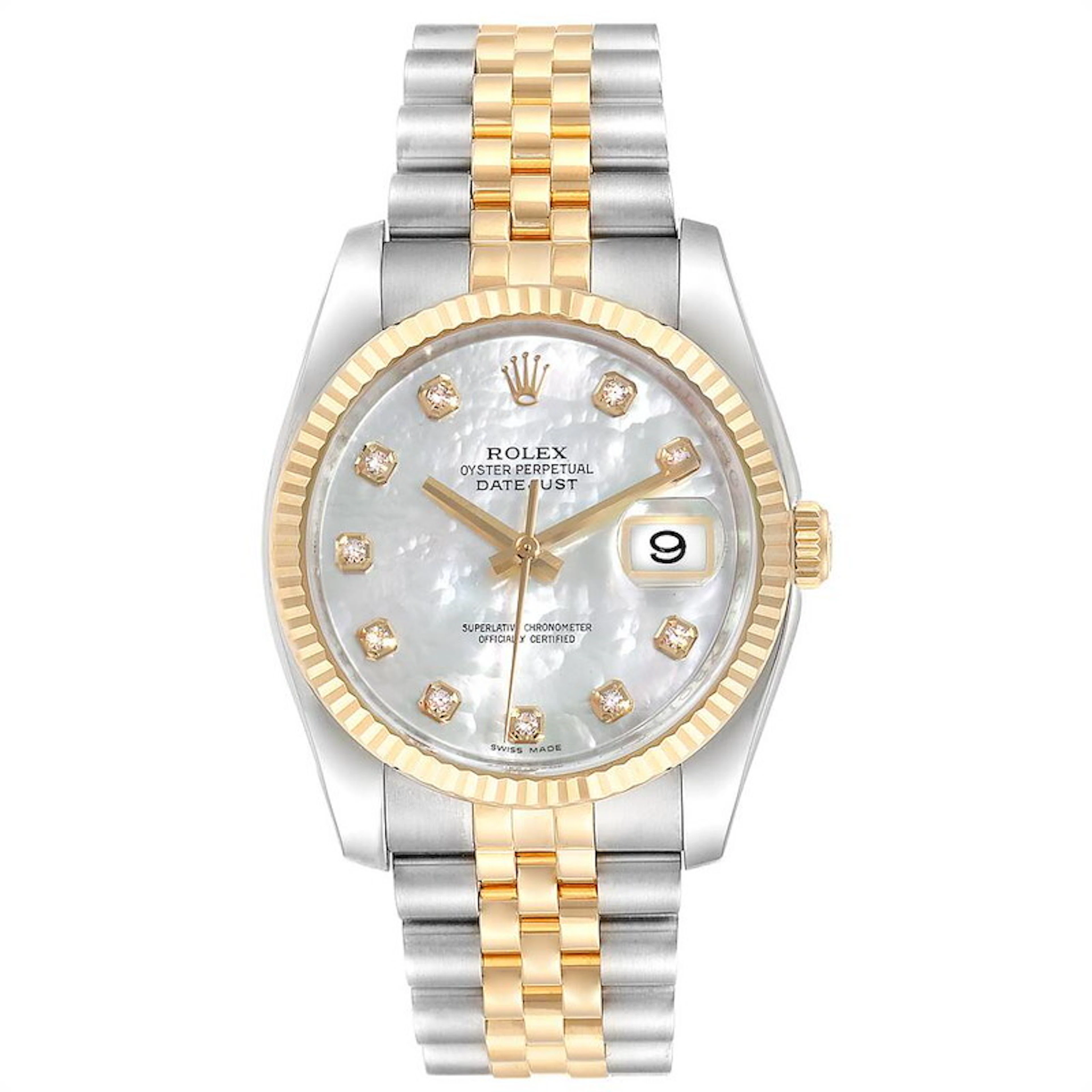 Rolex Datejust Two Tone 116233-0152 116233-0152