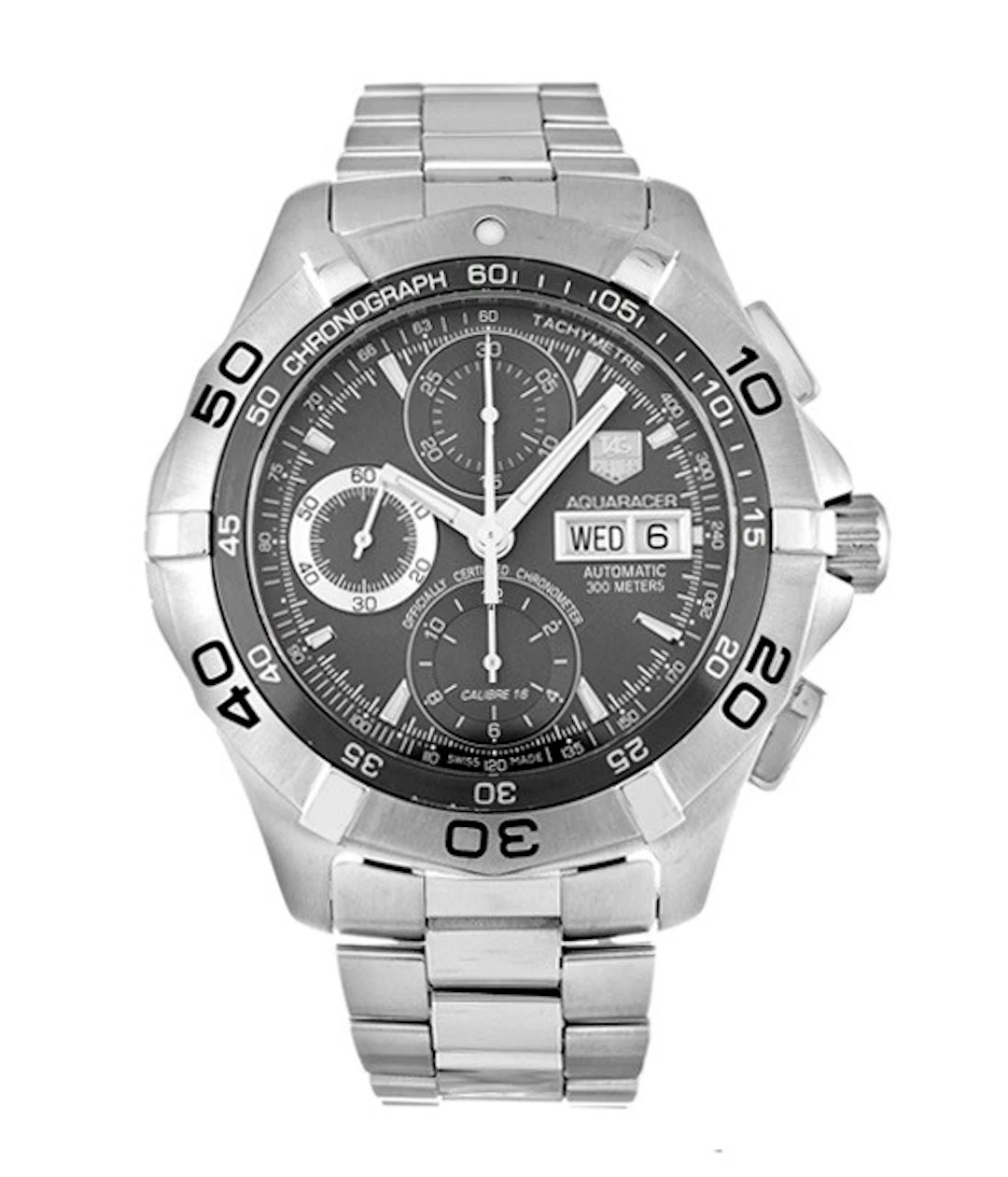 TAG Heuer Aquaracer Calibre 16 Day Date Chronometer Automatic Chronograph