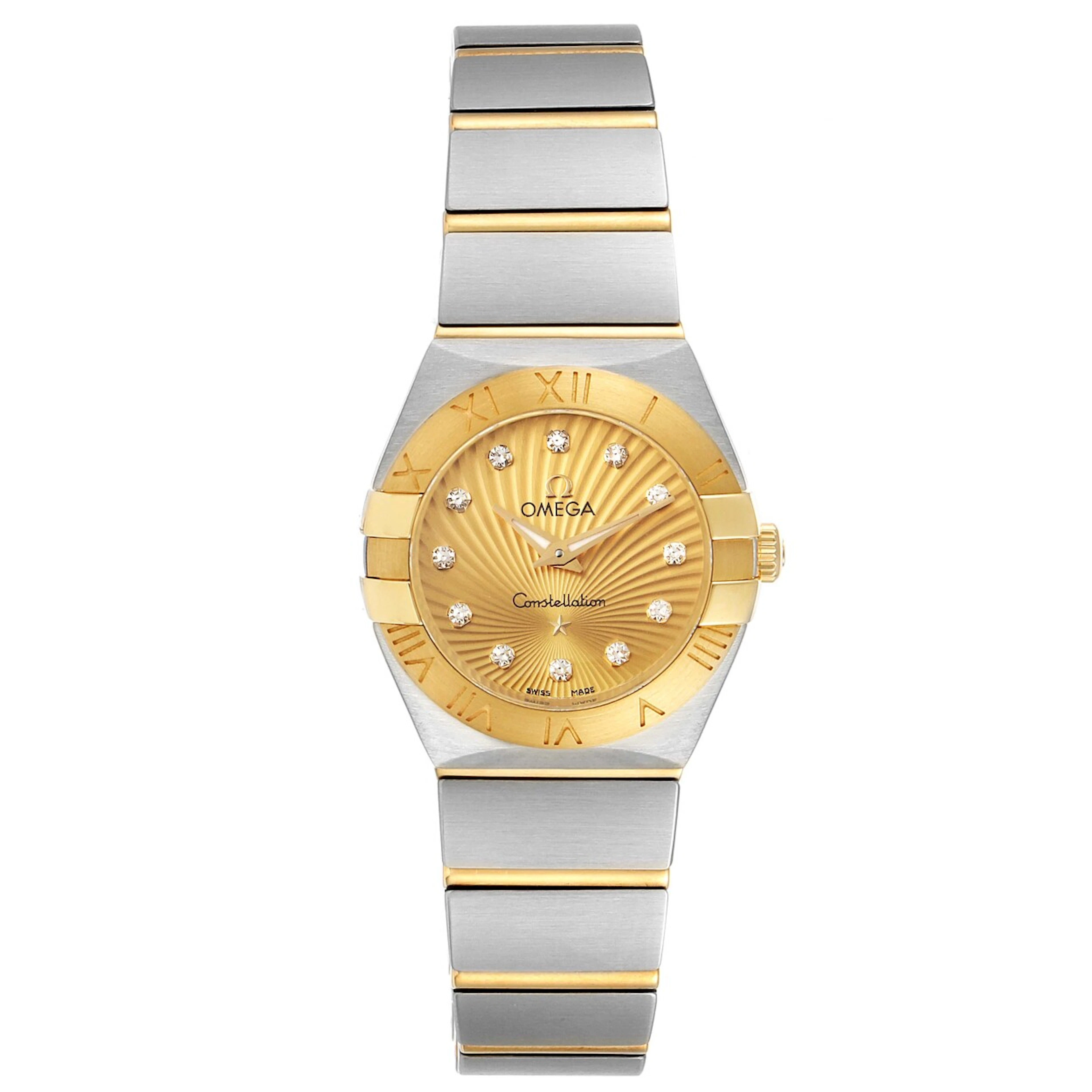 Omega Constellation Quartz 24mm 123.20.24.60.58.001 123.20.24.60.58.001