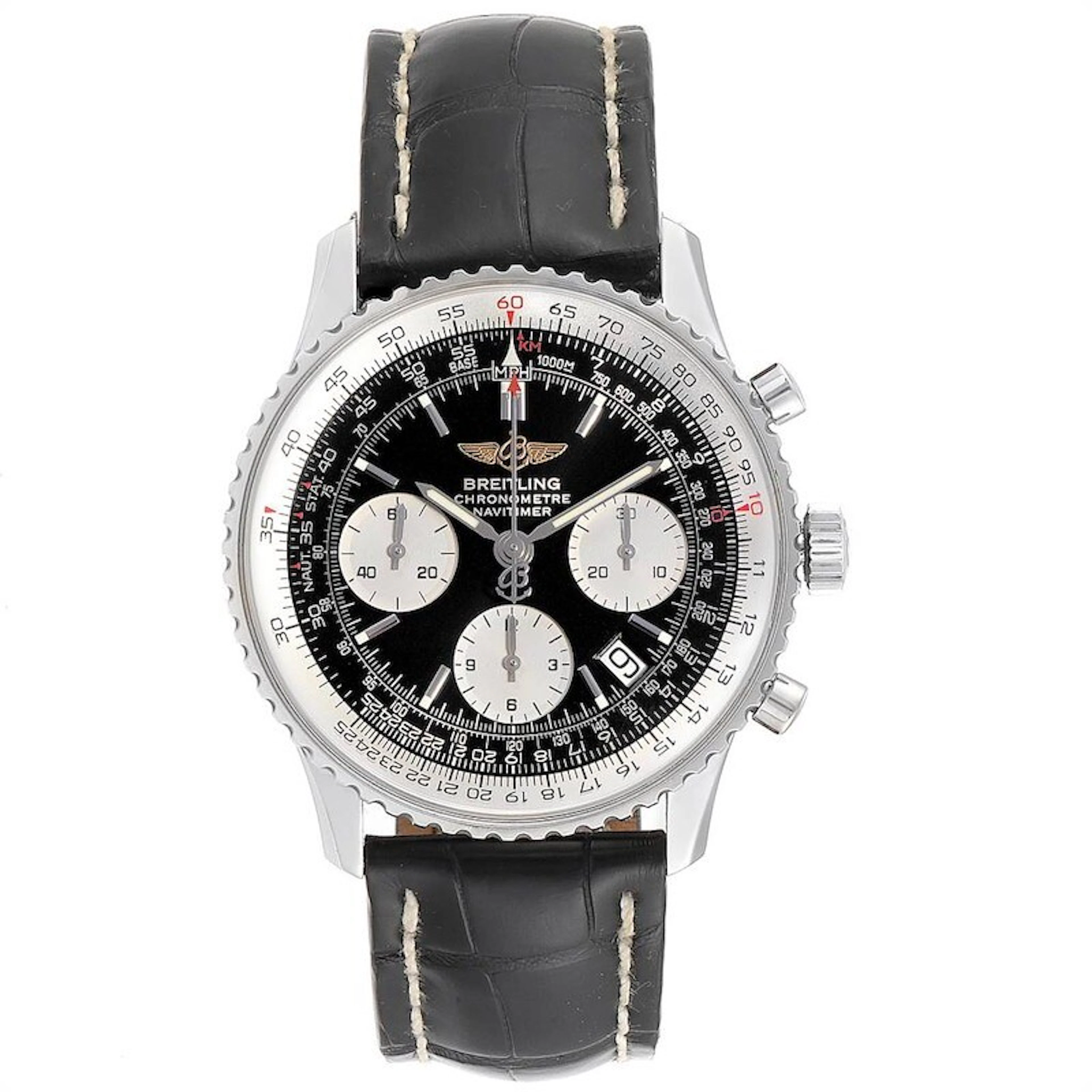 Breitling Navitimer Limited A23322-0112 Black Croco A23322-0112 Black Croco
