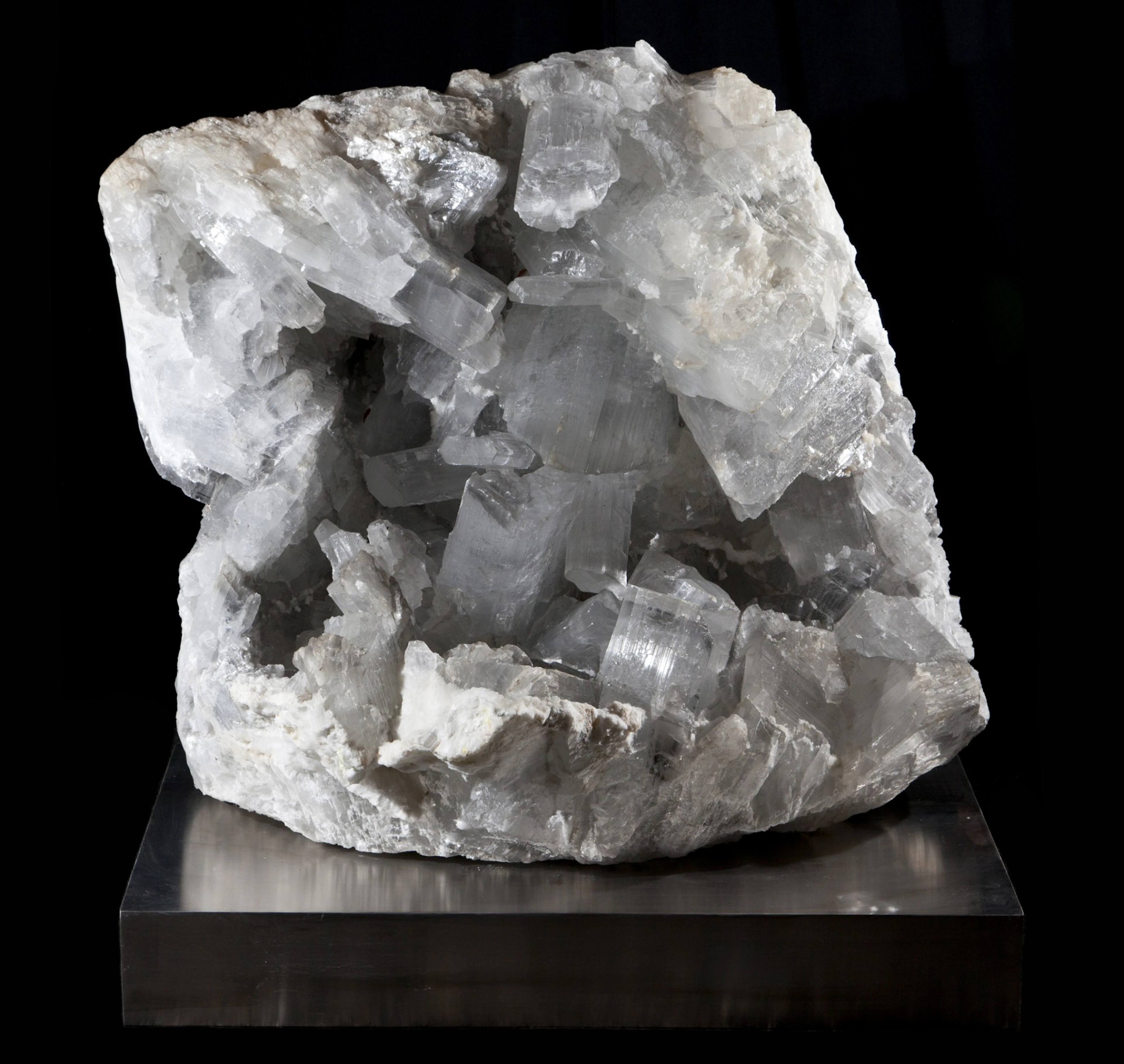 Rare Gigantic Selenite Cluster