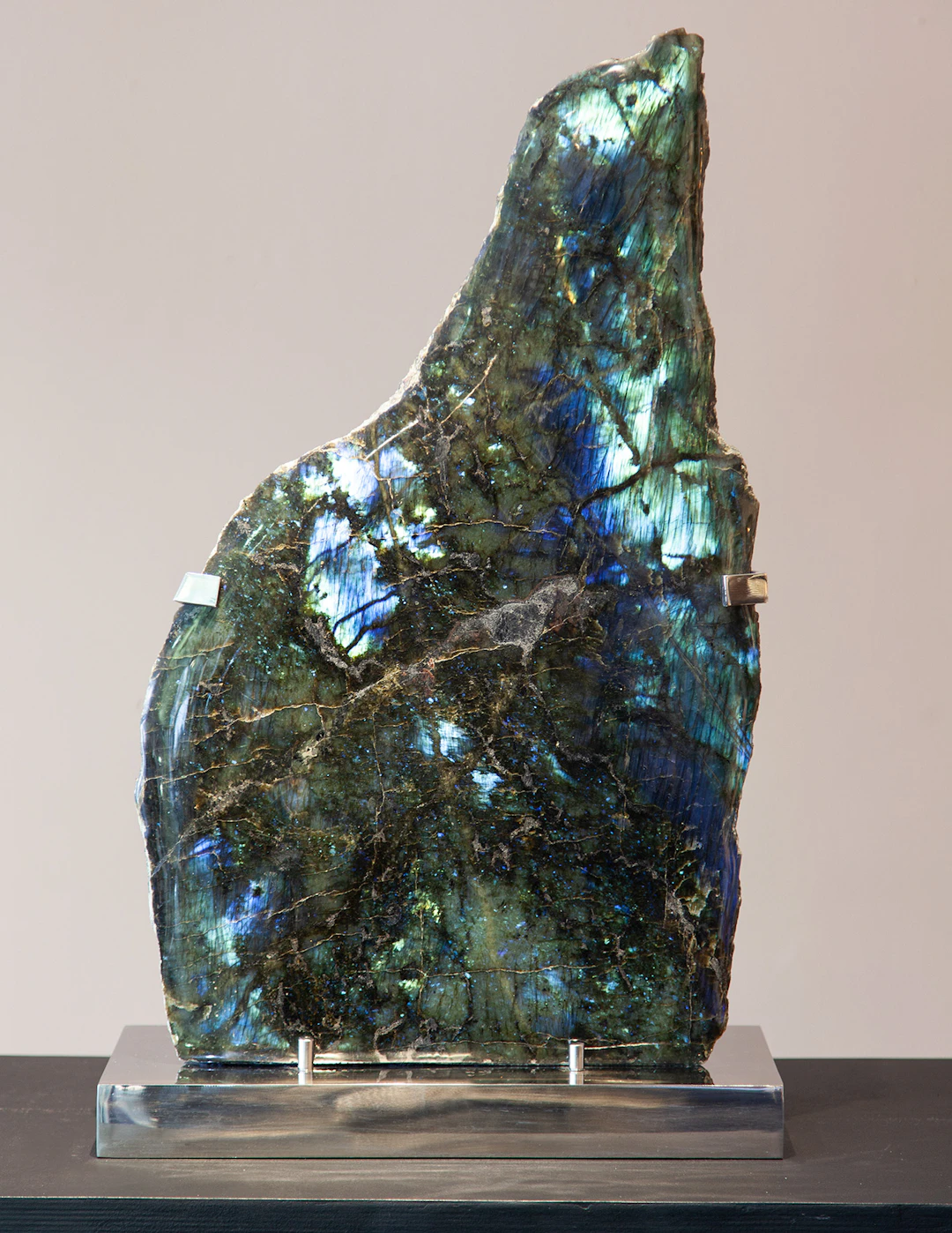 Large Mounted Labradorite