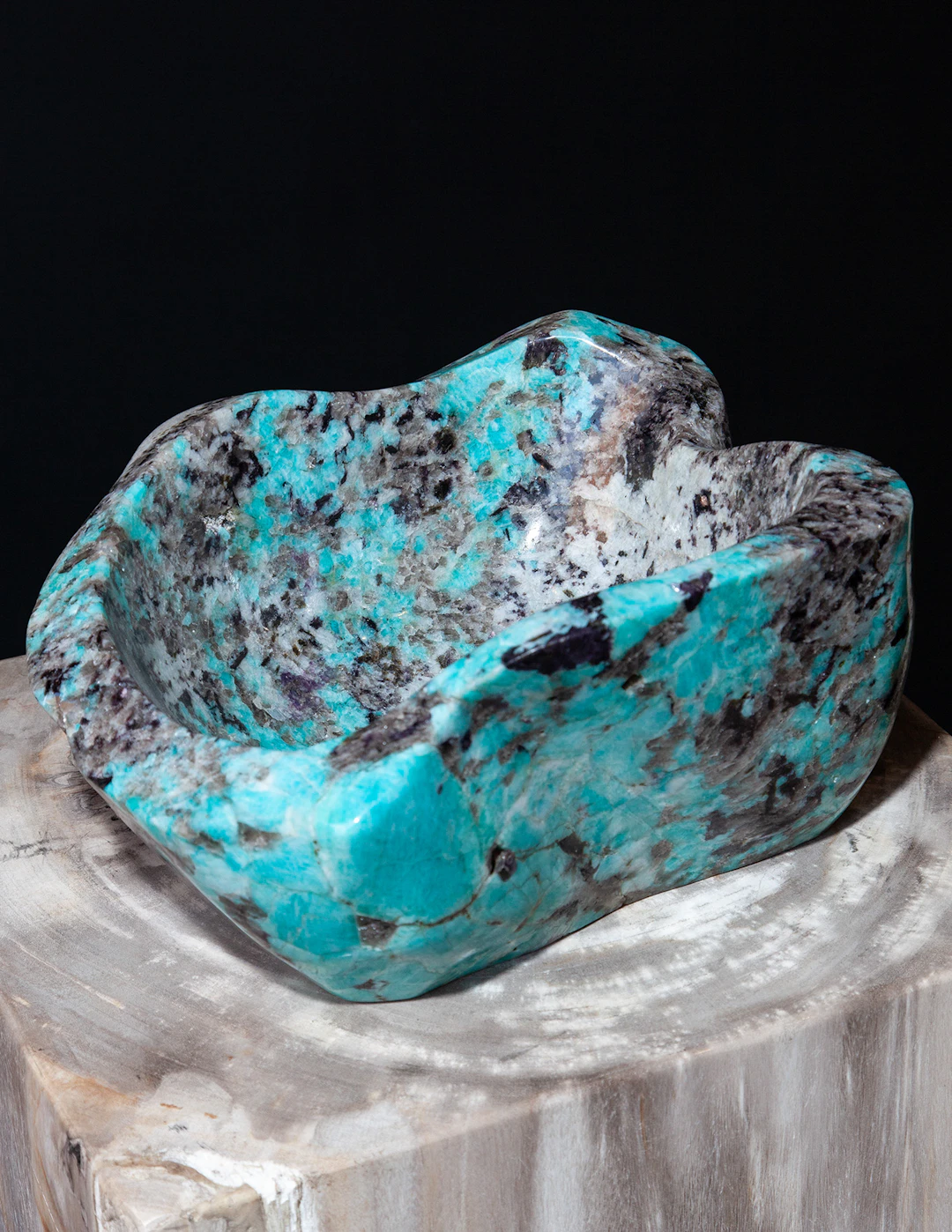 Large Amazonite Bowl