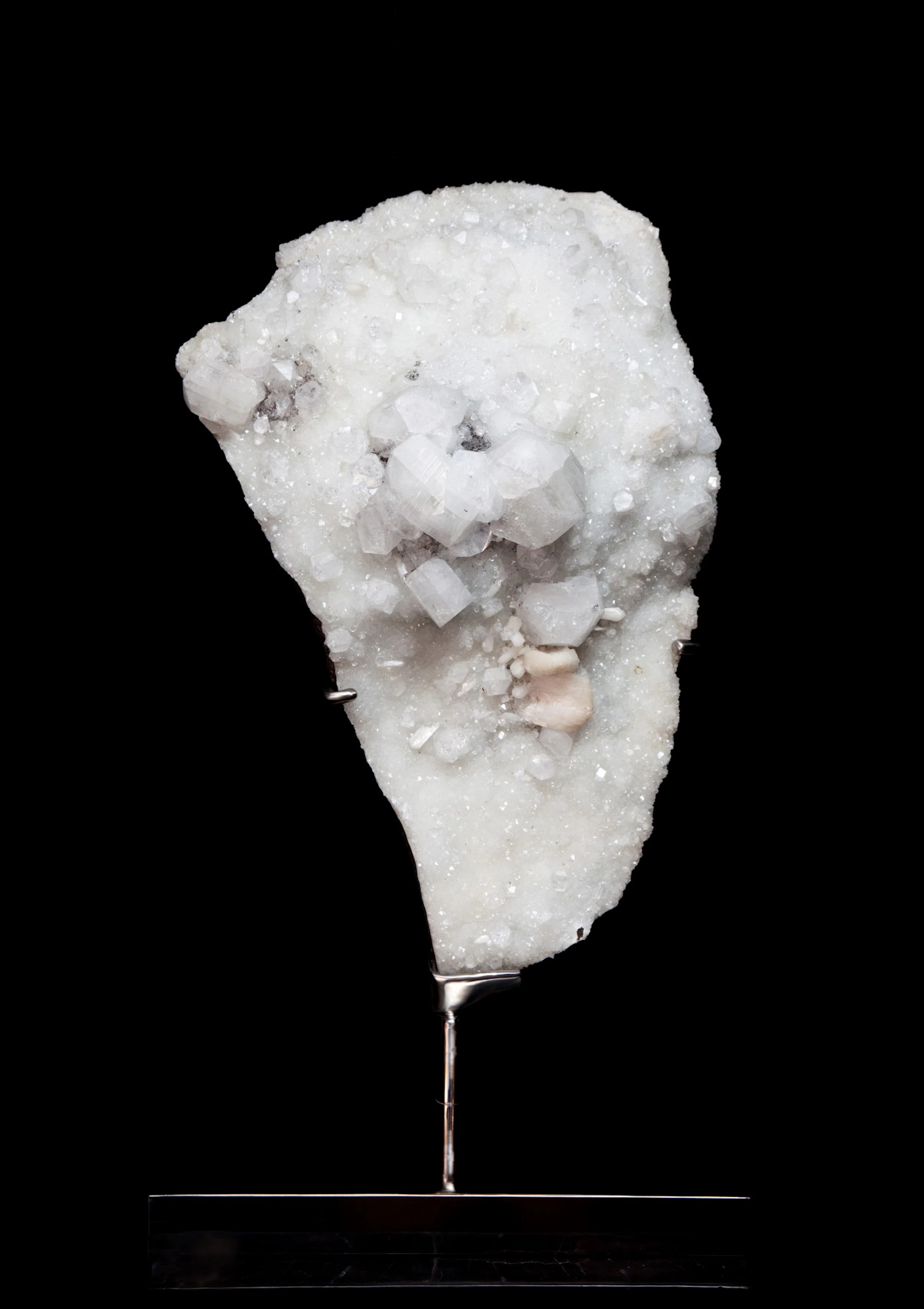 Mounted Giant Apophyllite & Calcite