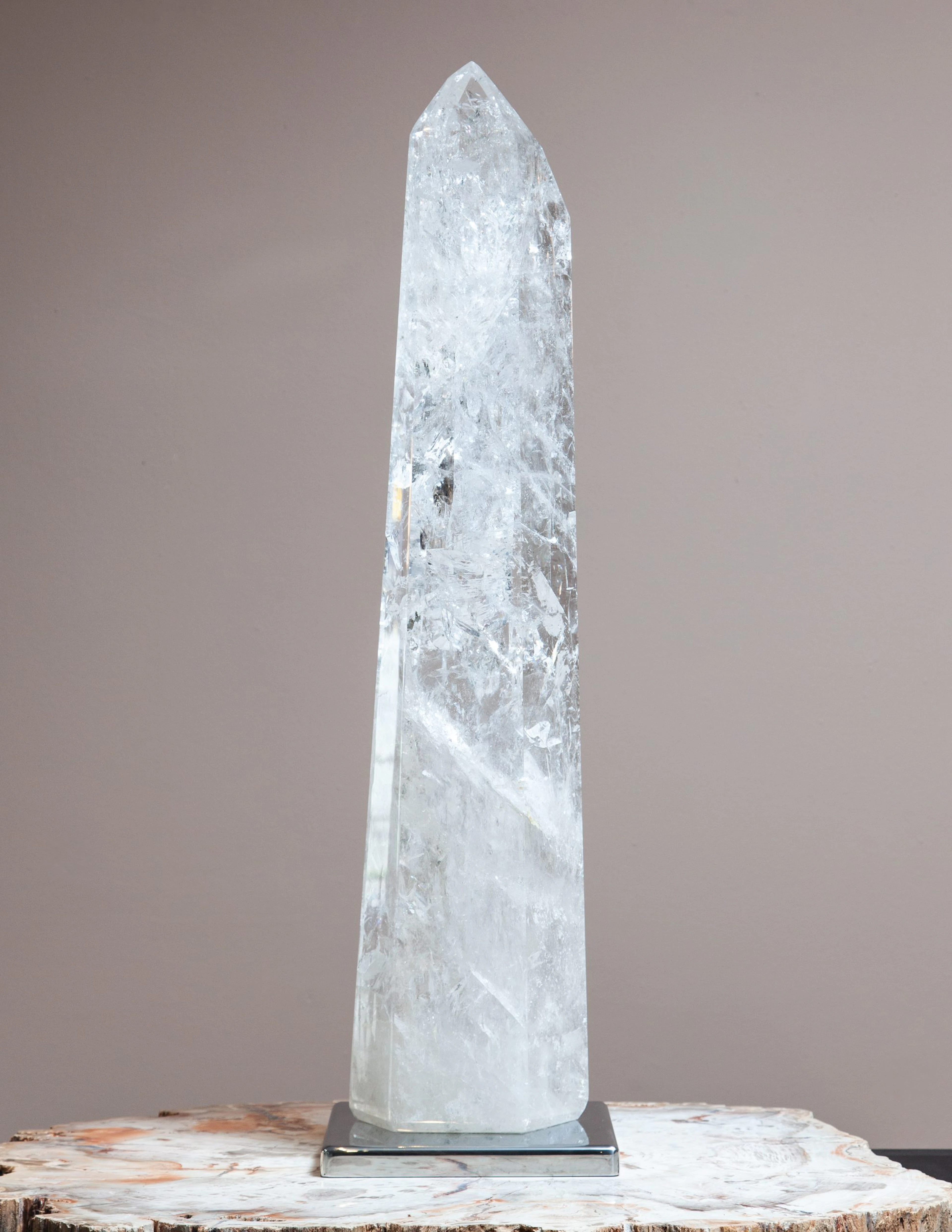 A+ Grade Quartz Crystal Point