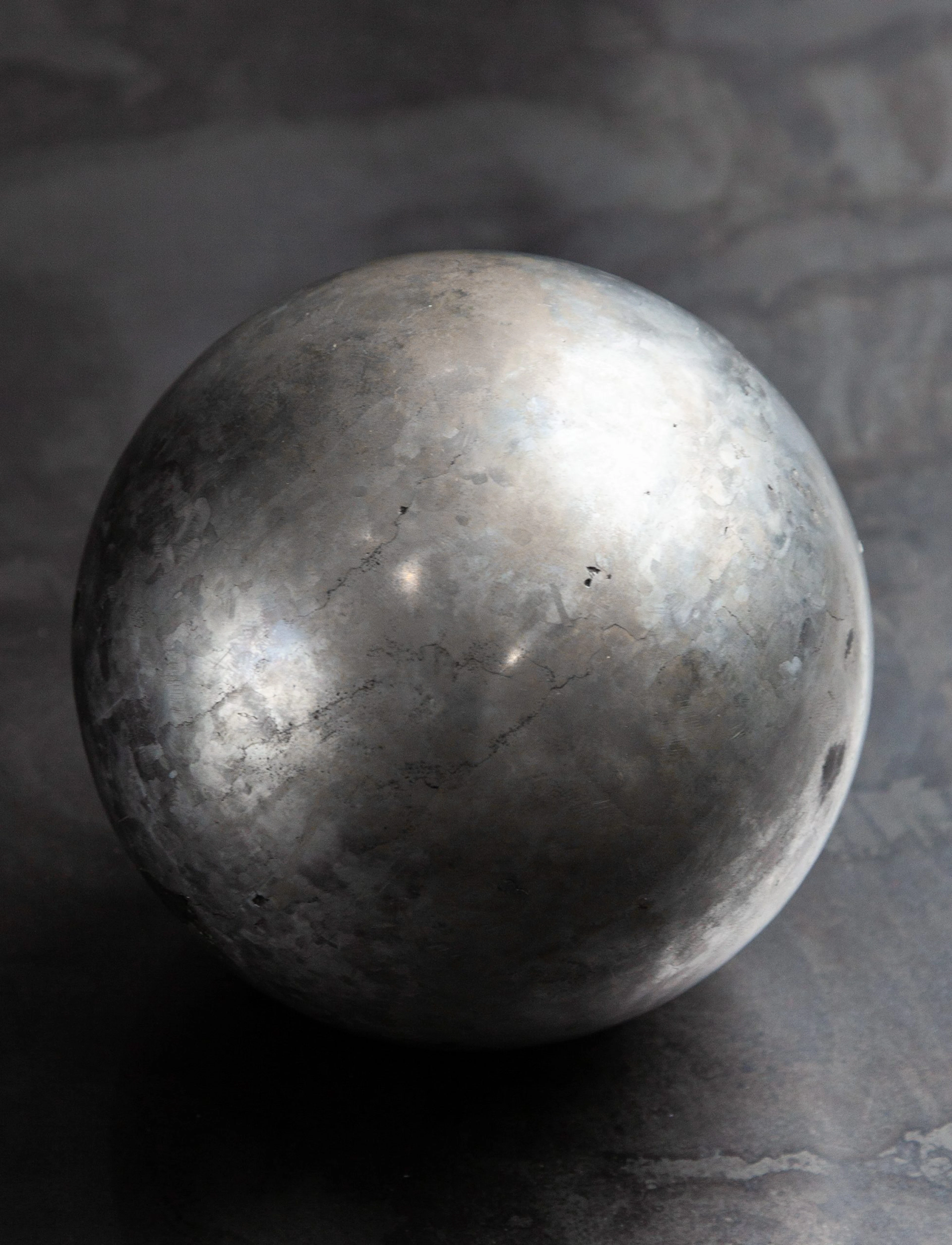 Giant Iron Meteorite Sphere