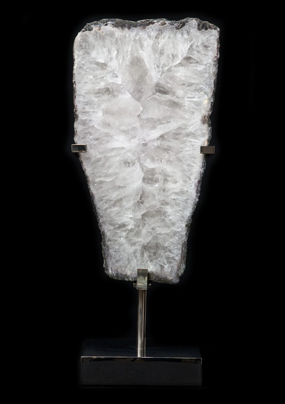 Quartz Crystal Mounted Slice