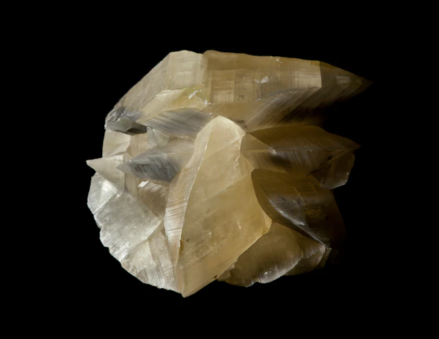 Giant Yellow Calcite disc formation