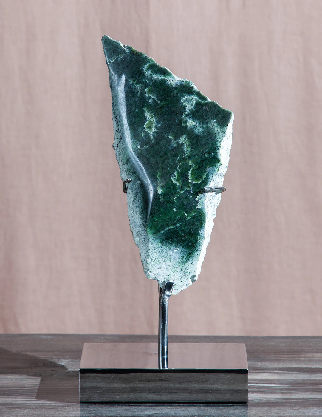 Mounted Nephrite Jade