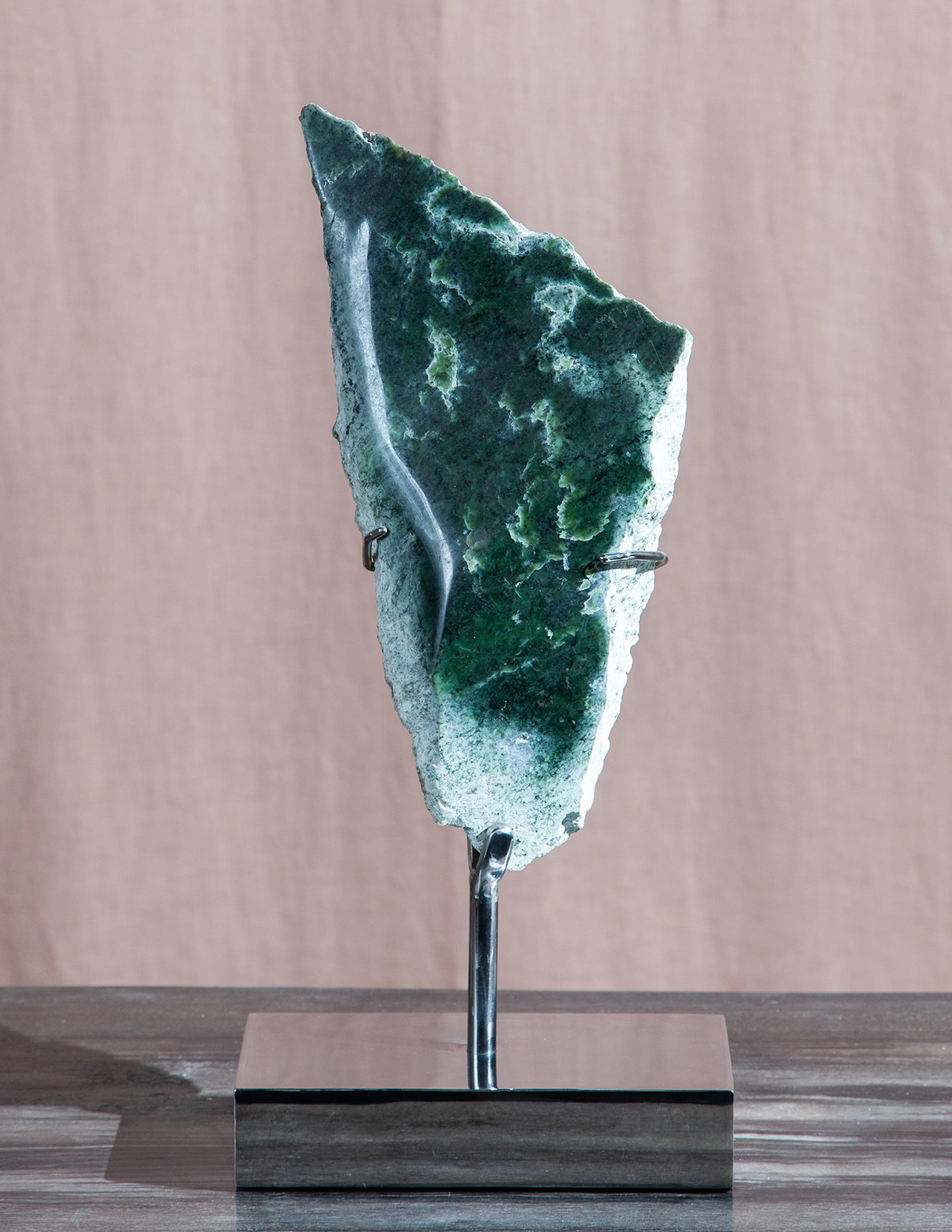 Mounted Nephrite Jade