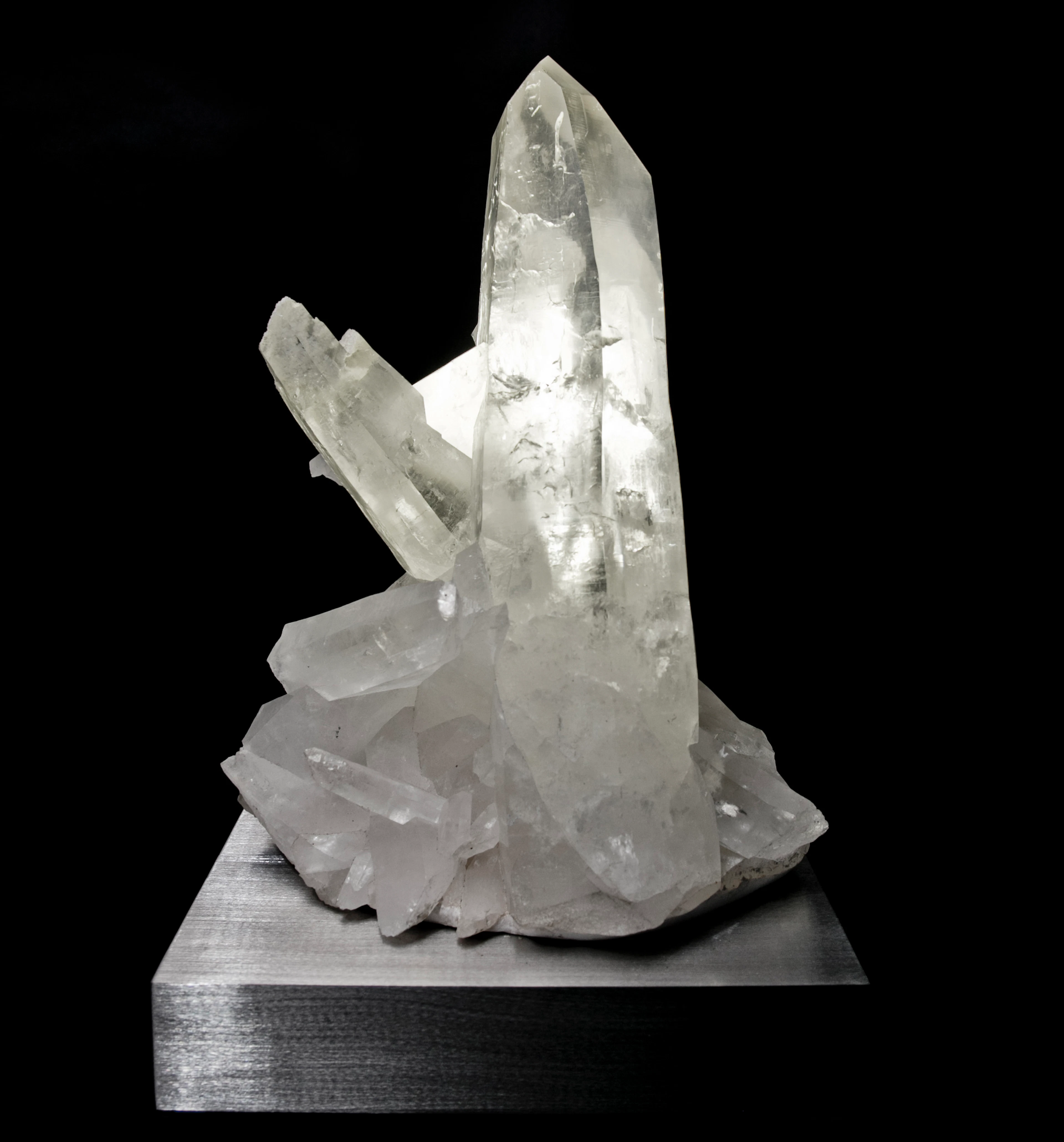 Mounted Quartz Cluster