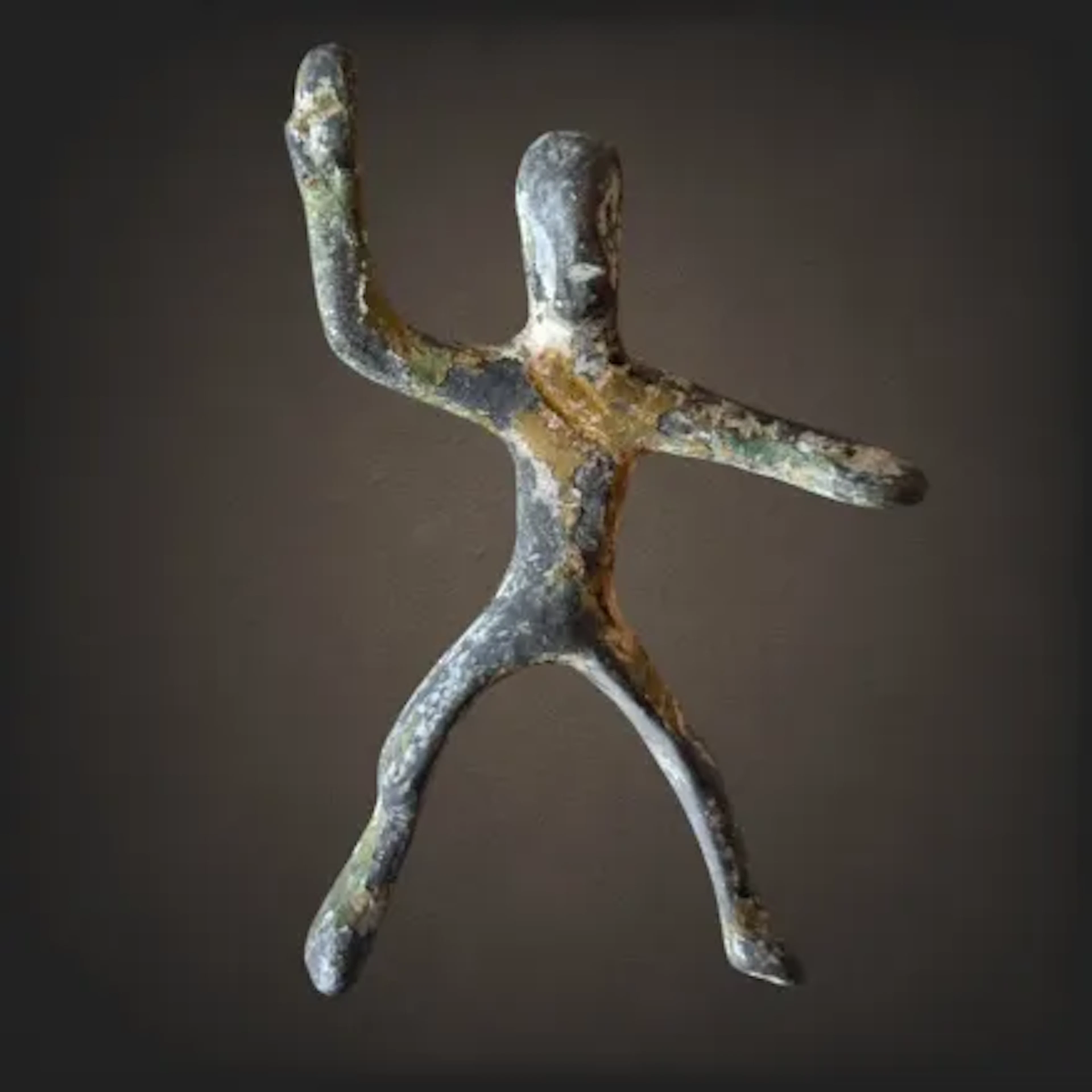 Bronze Celtic Horseman Warrior