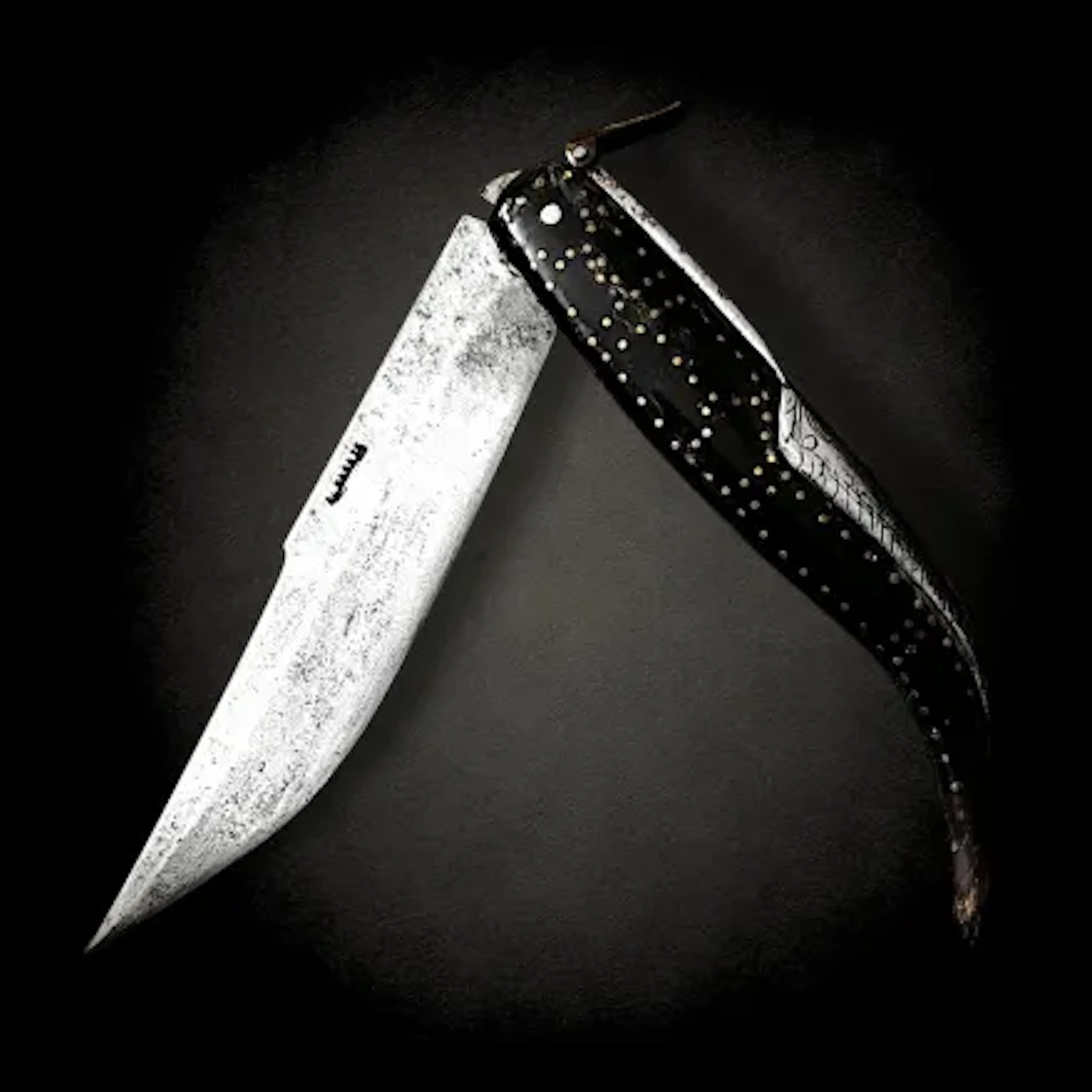 19th – 20th Century Spanish Studded Navaja