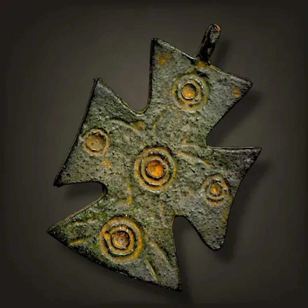 Large Byzantine Pendant Cross 6th -13th Century
