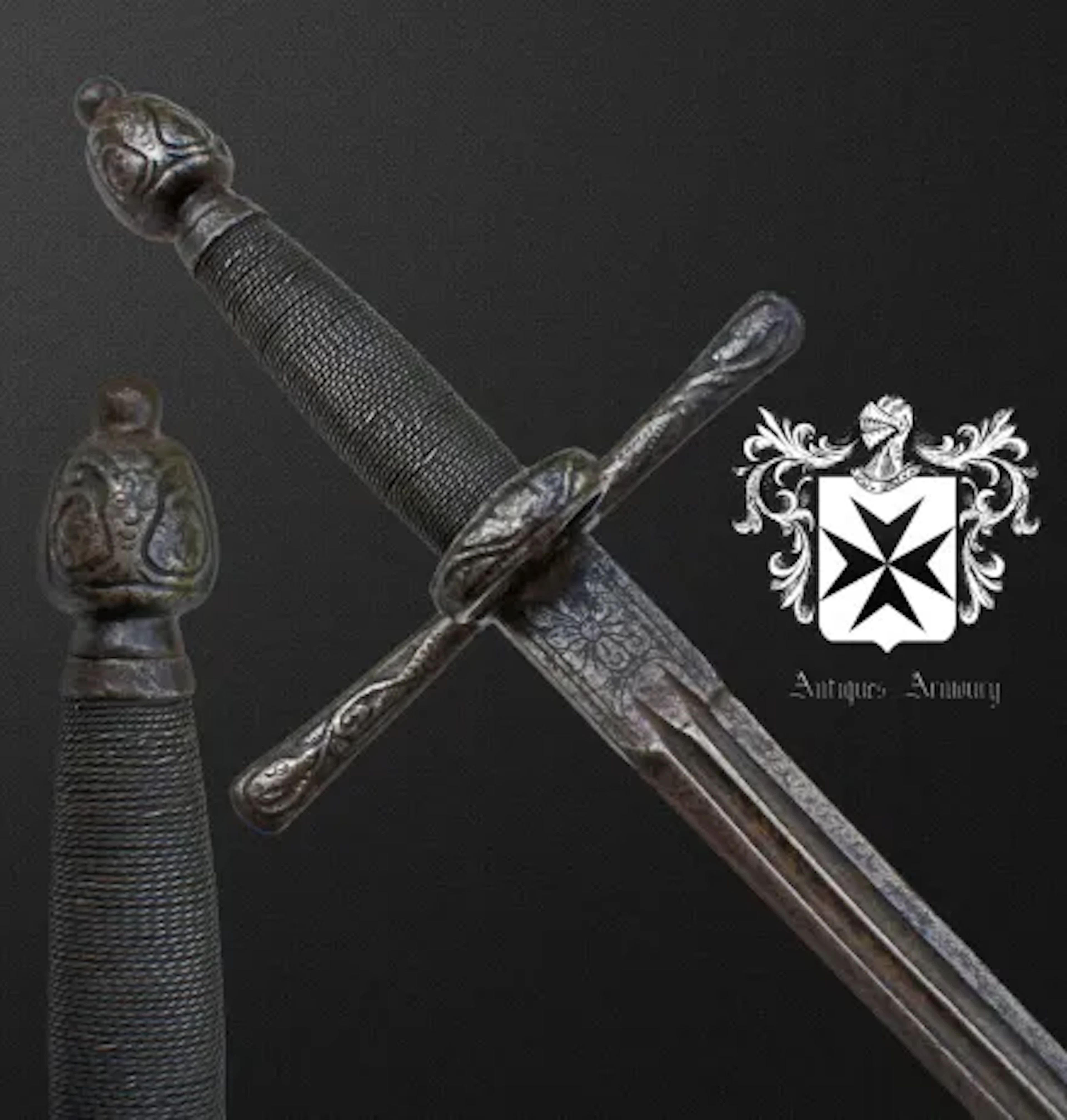 17th Century European Ring Dagger