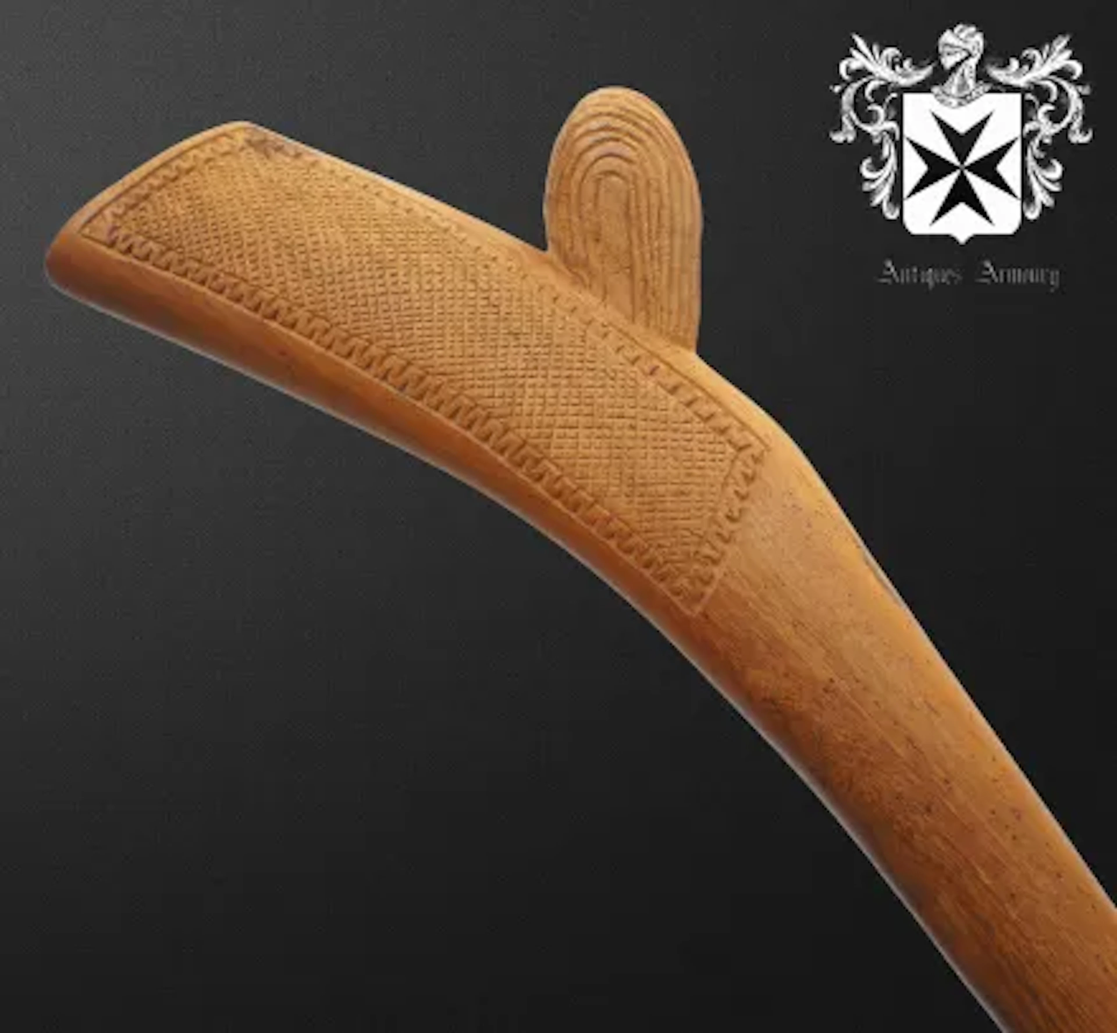 19th Century Fijian Sali War Club