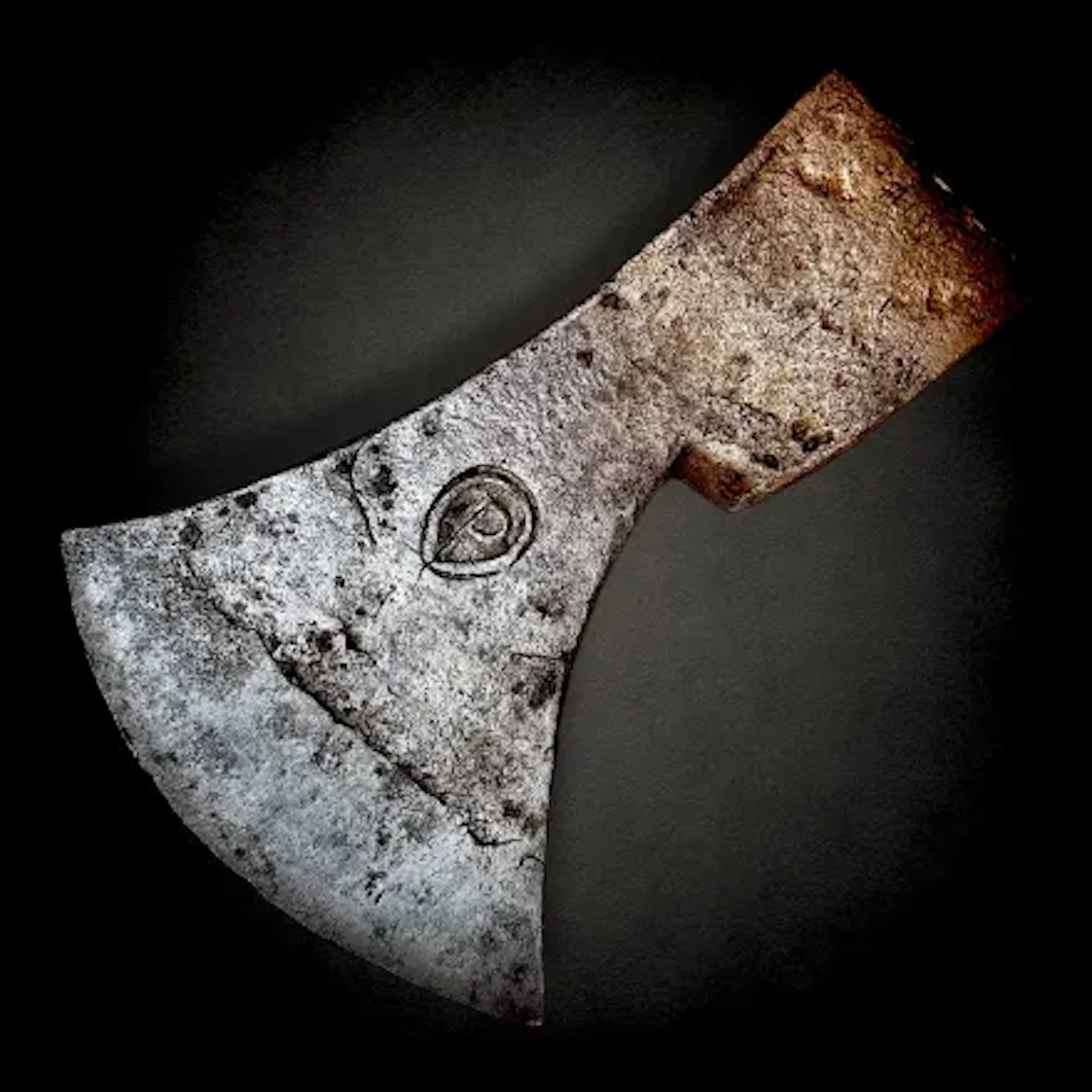 Middle Ages / Renaissance.Antique Battle Axe