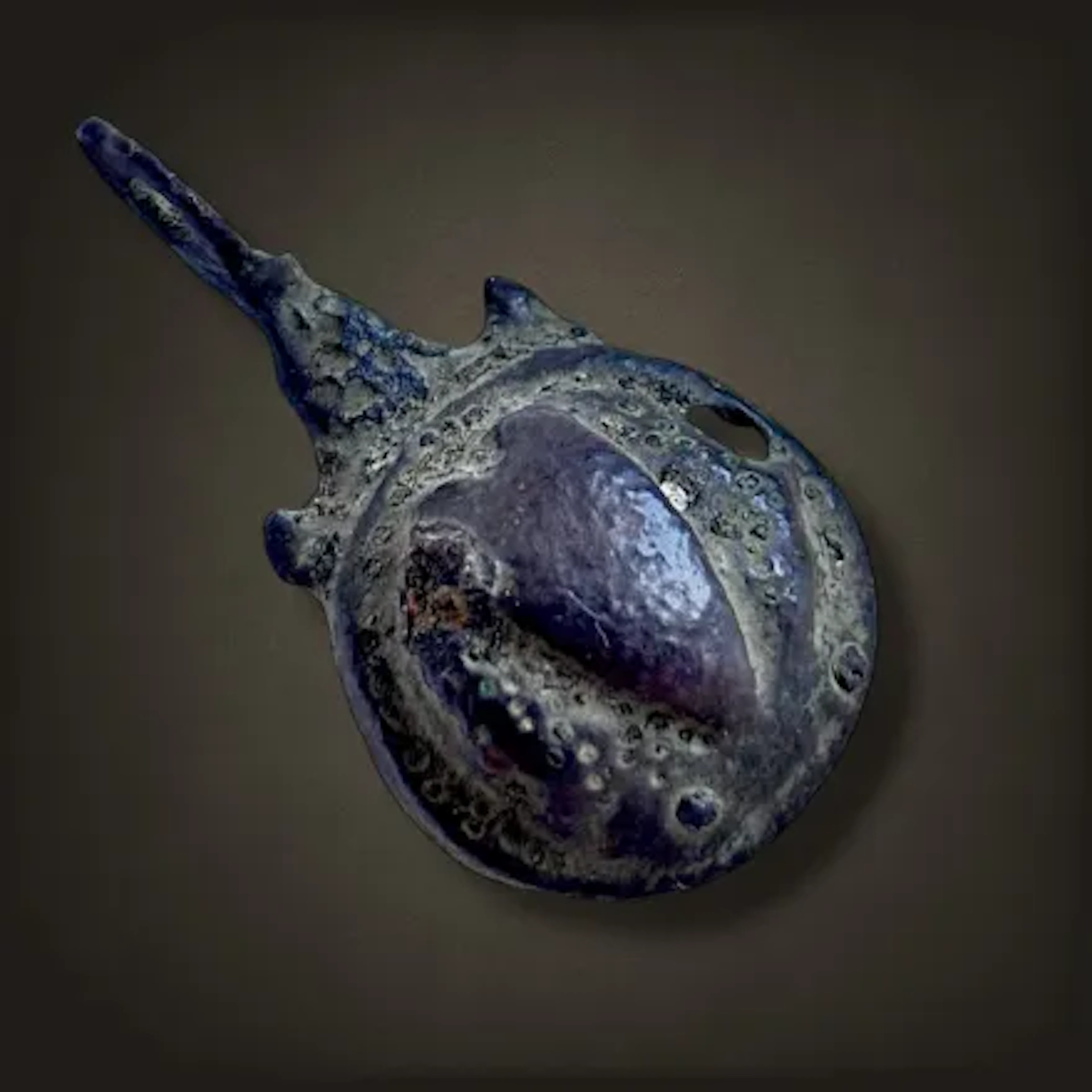 Medieval Bronze Pendant Bigot Collection