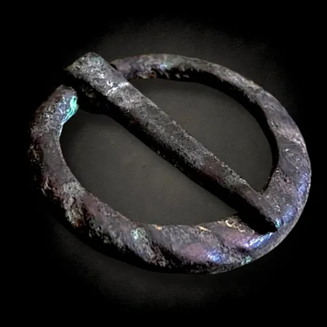 Medieval Bronze Annular Brooch / Fibula