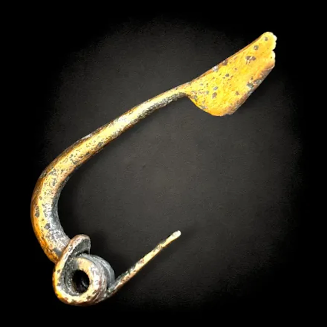 Le Tene Bronze Fibula Brooch